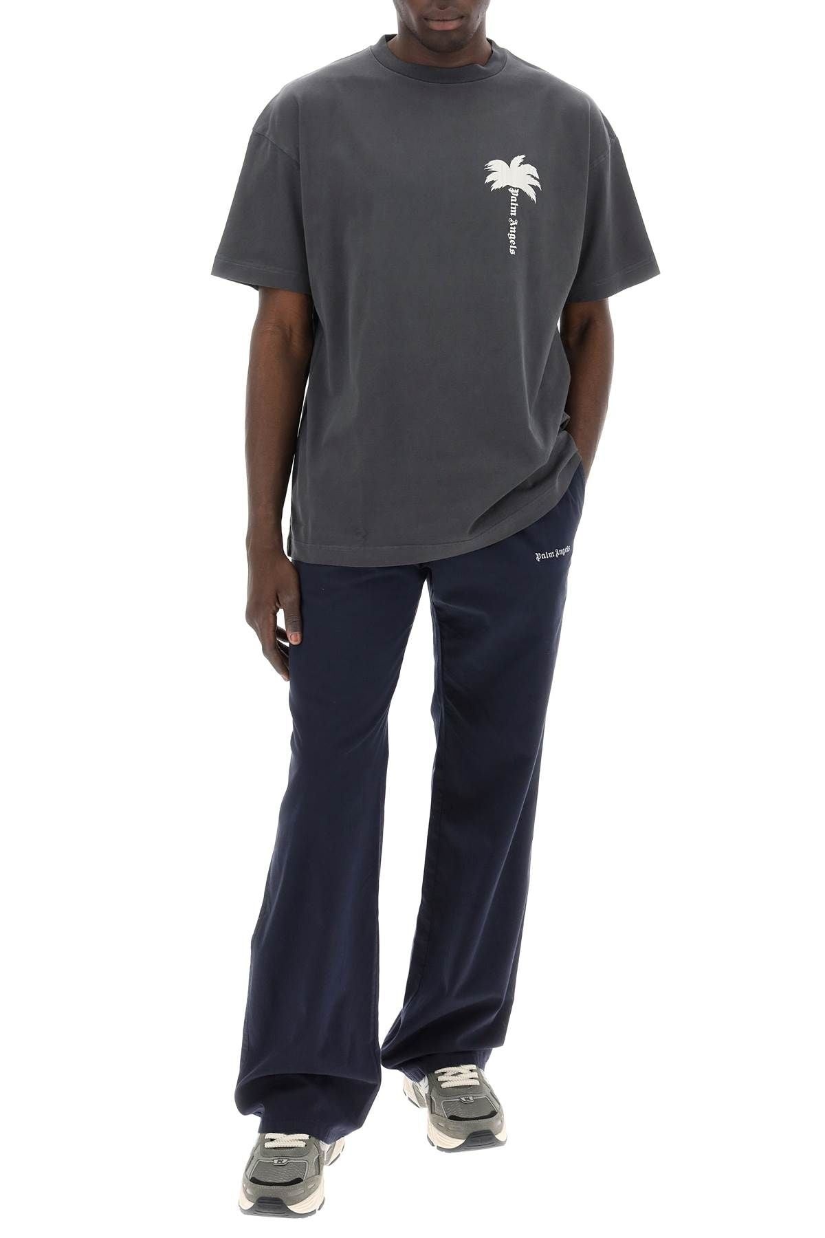 COTTON GABARDINE TRAVEL JOGGERS - 7