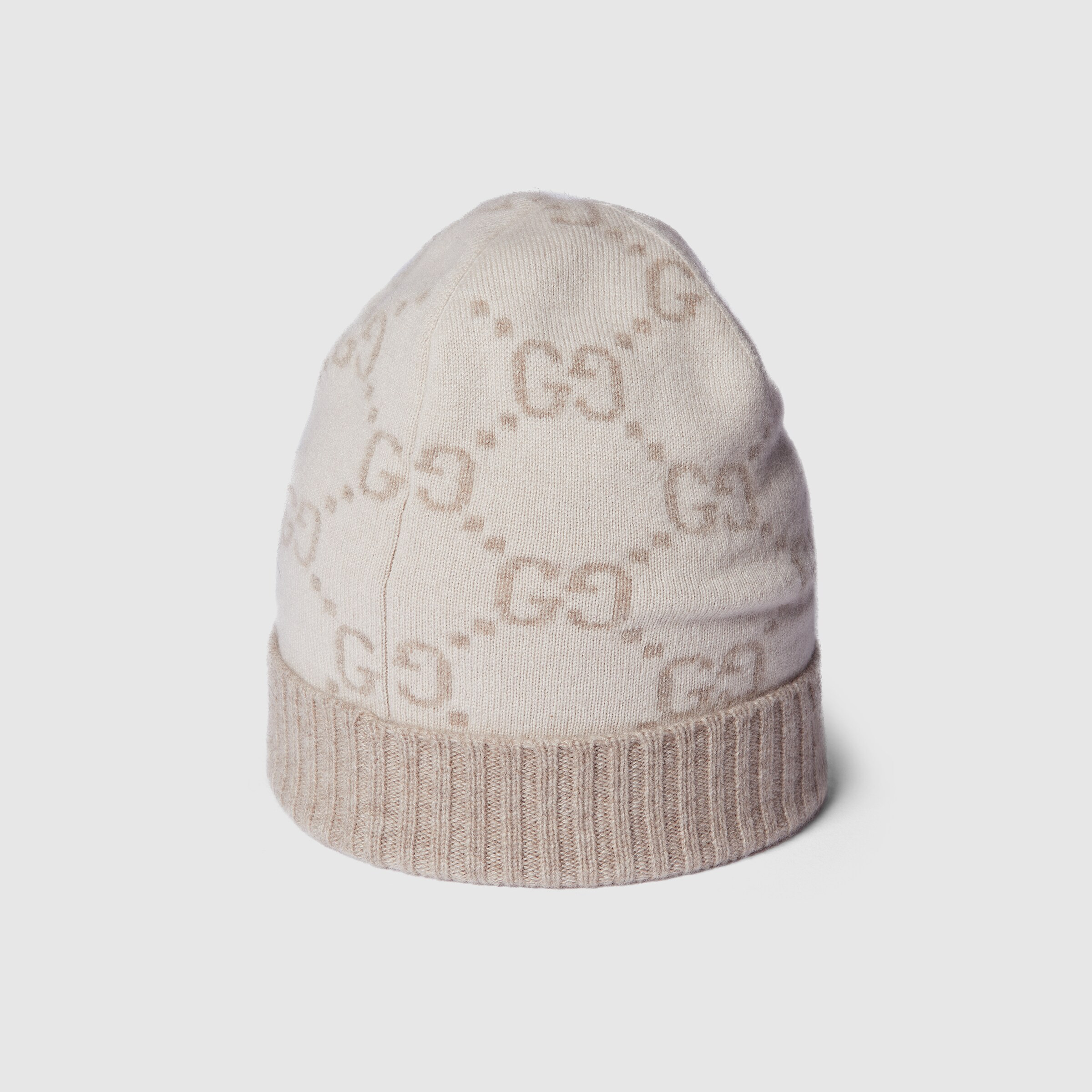 GG cashmere jacquard hat - 5
