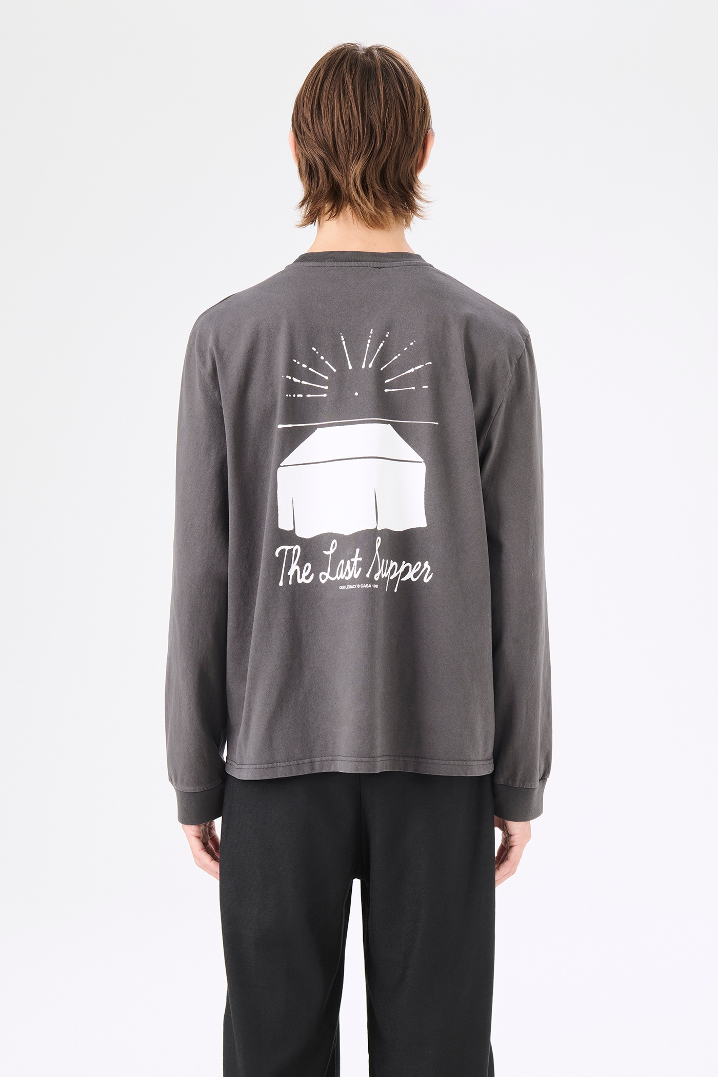 Tour Longsleeve Last Supper Print Black - 7