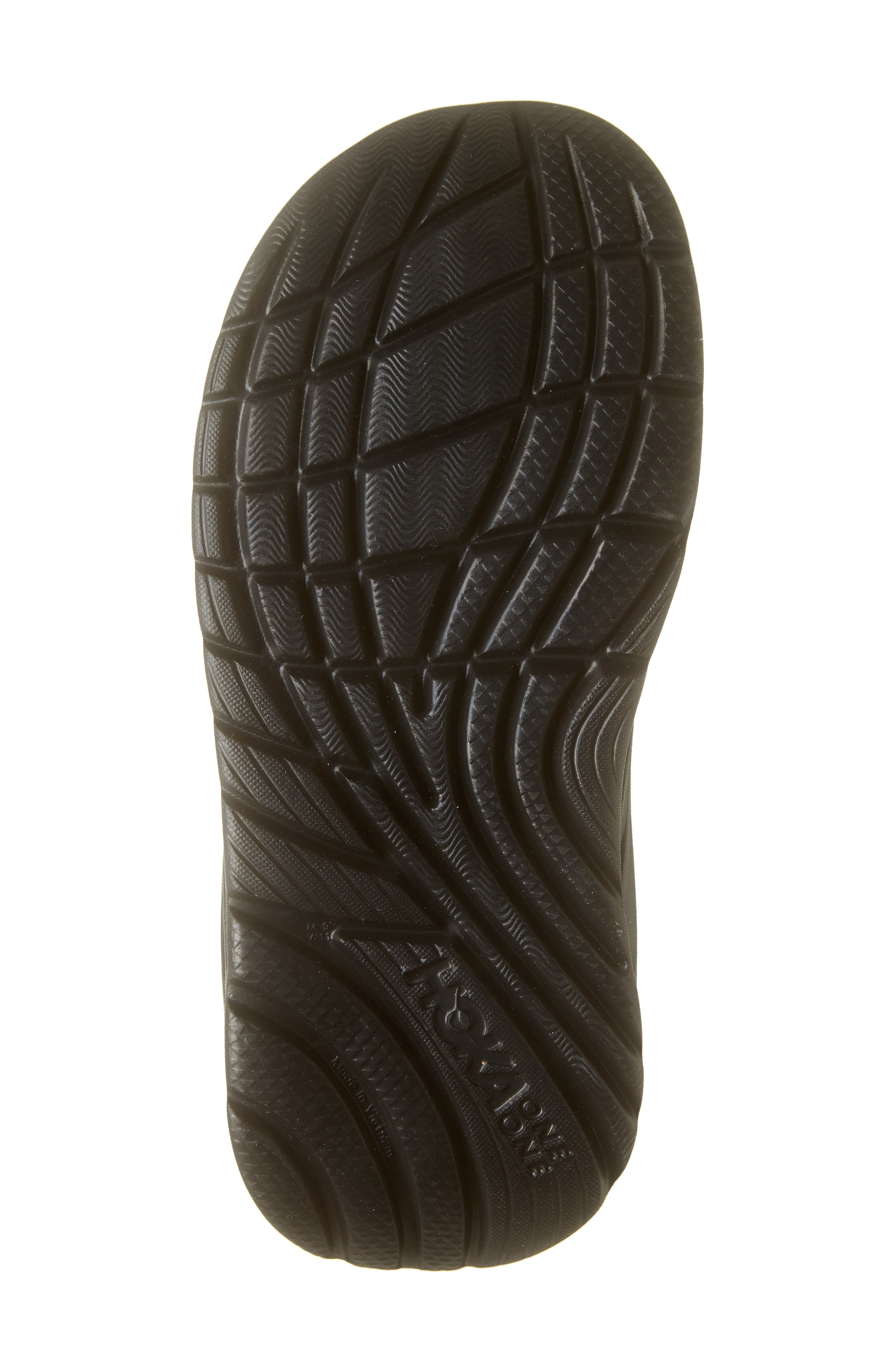 HOKA Ora Recovery Flip Flop in Black /Dark Gull Gray at Nordstrom - 6
