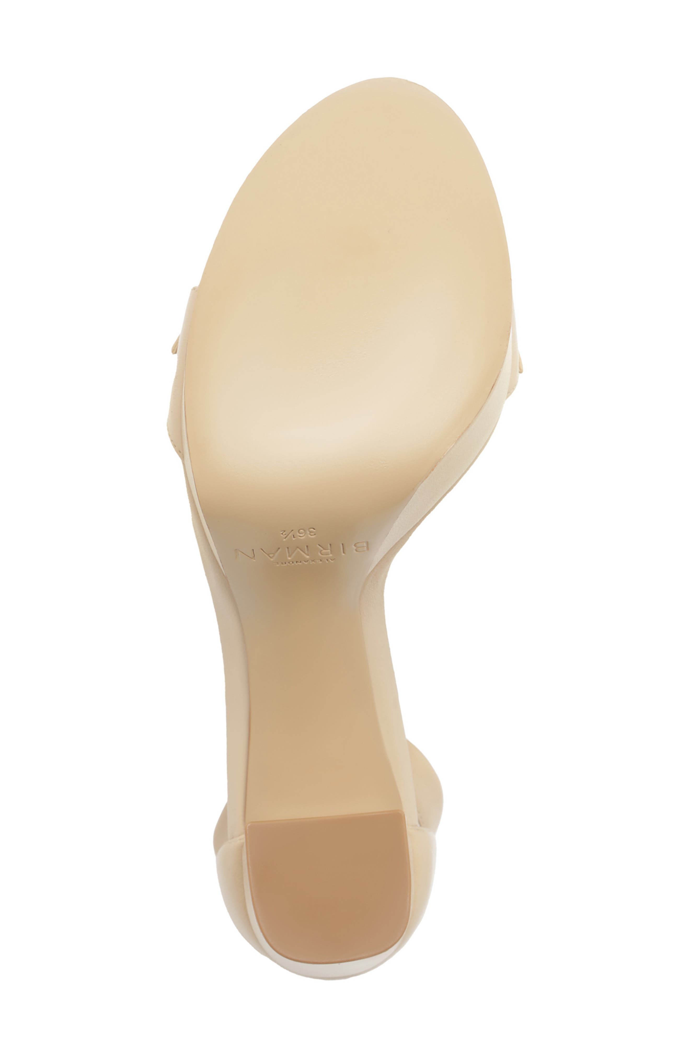 Alexandre Birman Mabeleh Ankle Strap Platform Sandal in Beige at Nordstrom - 6