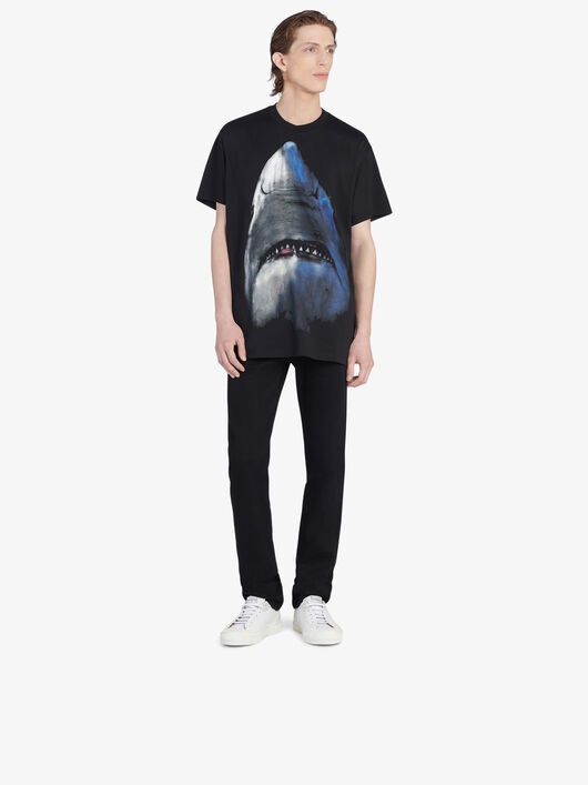 SHARK PRINTED OVERSIZED T-SHIRT - 3