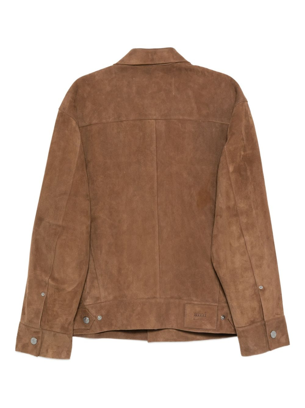 snap-button flap-pocket jacket - 2