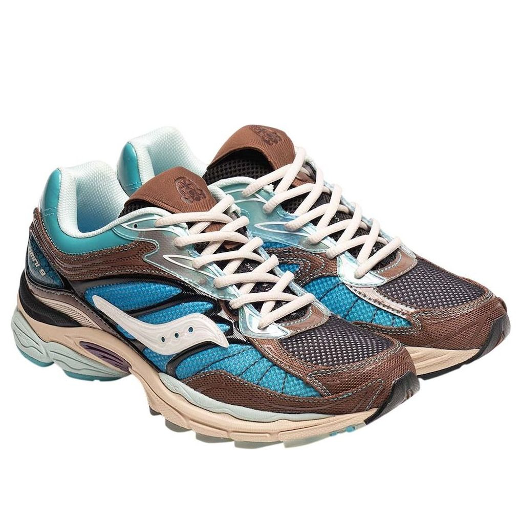 Saucony ProGrid Omni 9 'Footpatrol Blue Brown' S70923-1 - 2