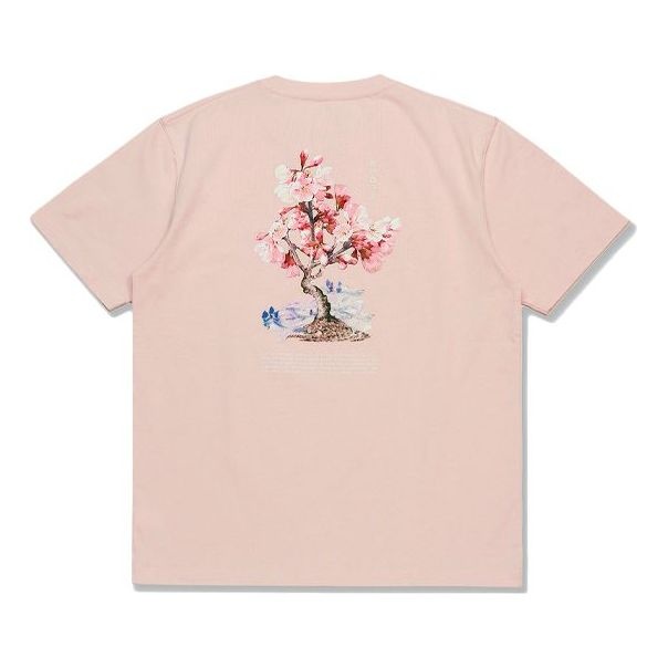 Li-Ning Sakura Graphic T-shirt 'Pink' AHSR630-2 - 2