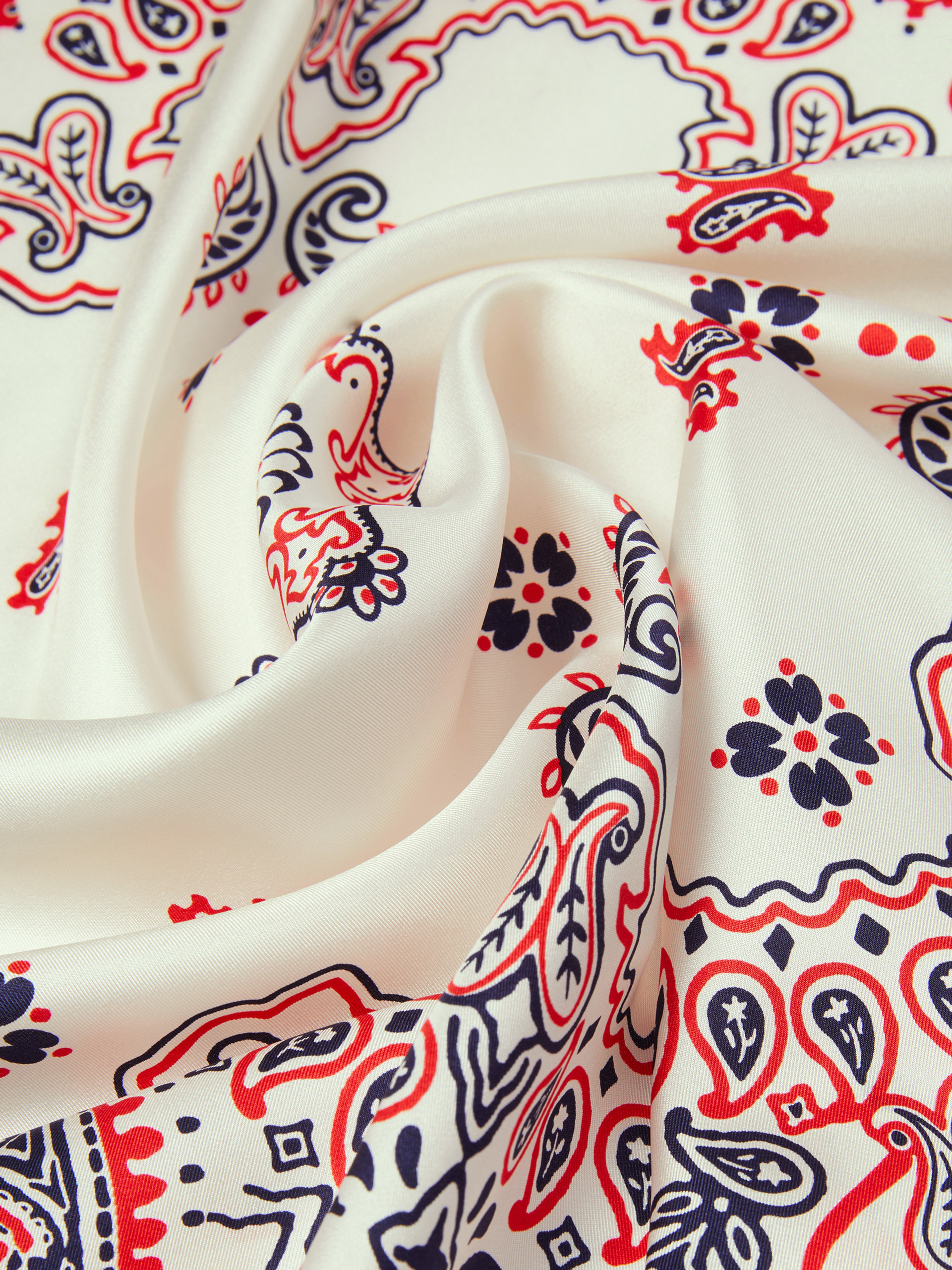SIAM Printed silk scarf - 3