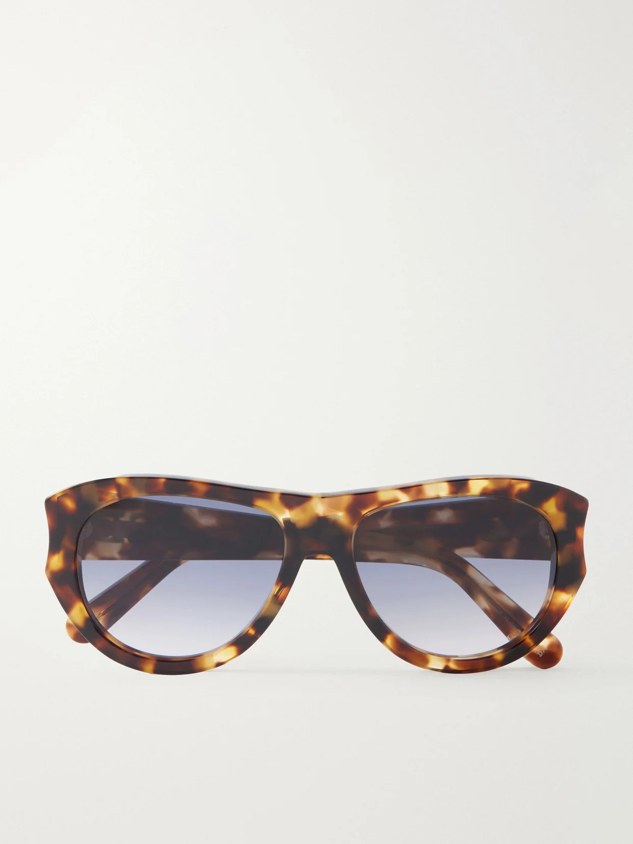 Aviator-style Acetate Sunglasses - 1