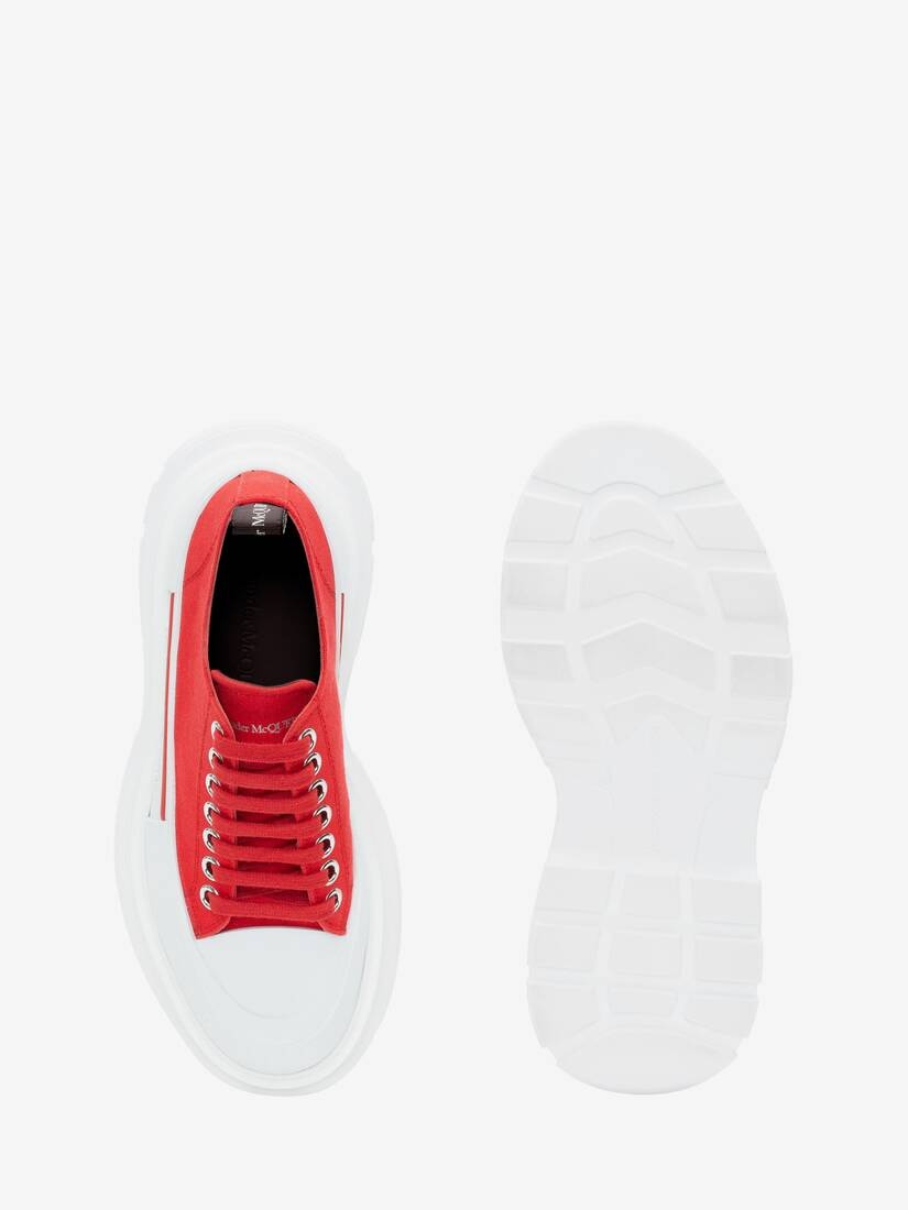 Tread Slick Lace Up in Lust Red - 4