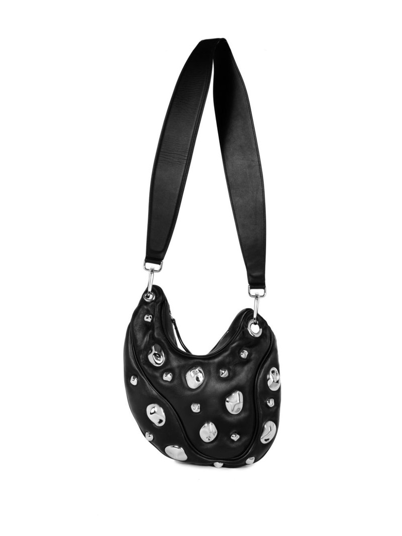 chrome-detail shoulder bag 7