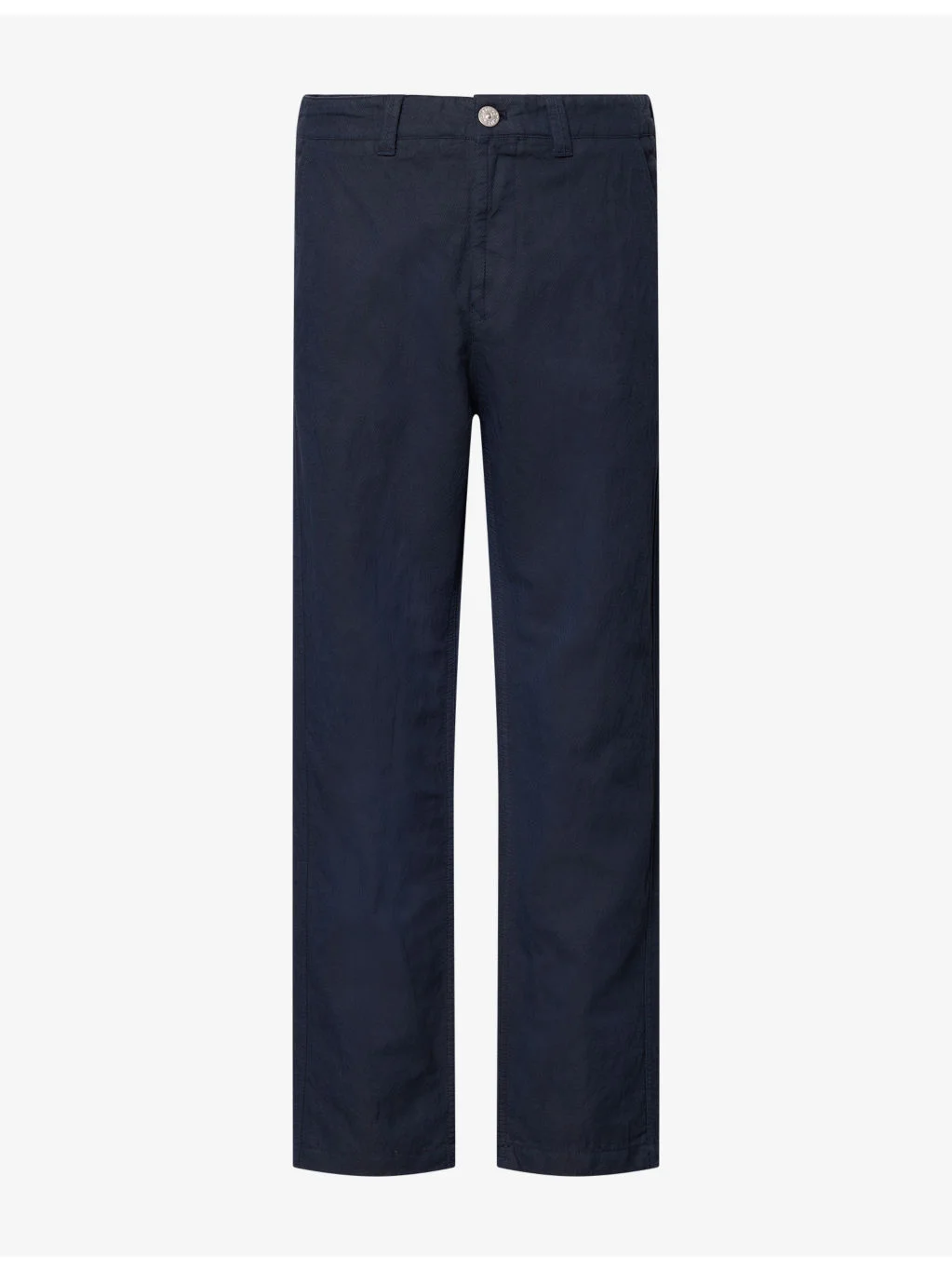 Diagonal Cotton Wool-TC Trousers - 1