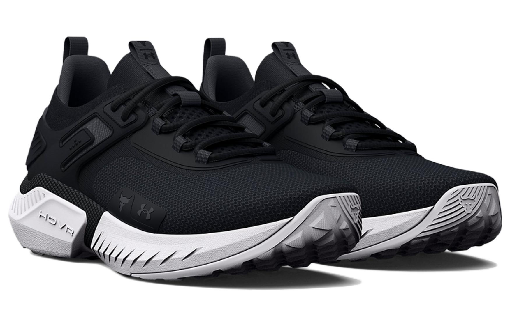 (WMNS) Under Armour Project Rock 5 'Black White' 3025436-003 - 3