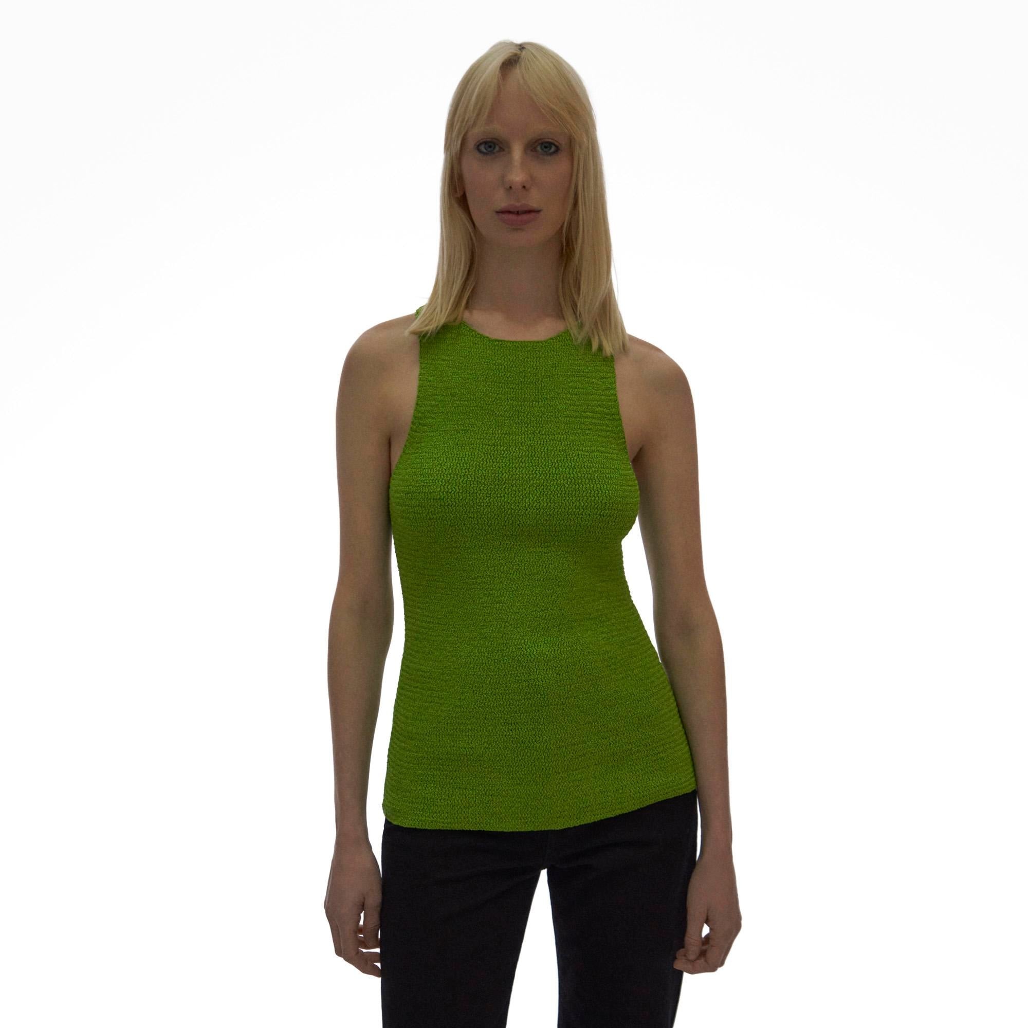 RIBBON KNIT TANK - 3