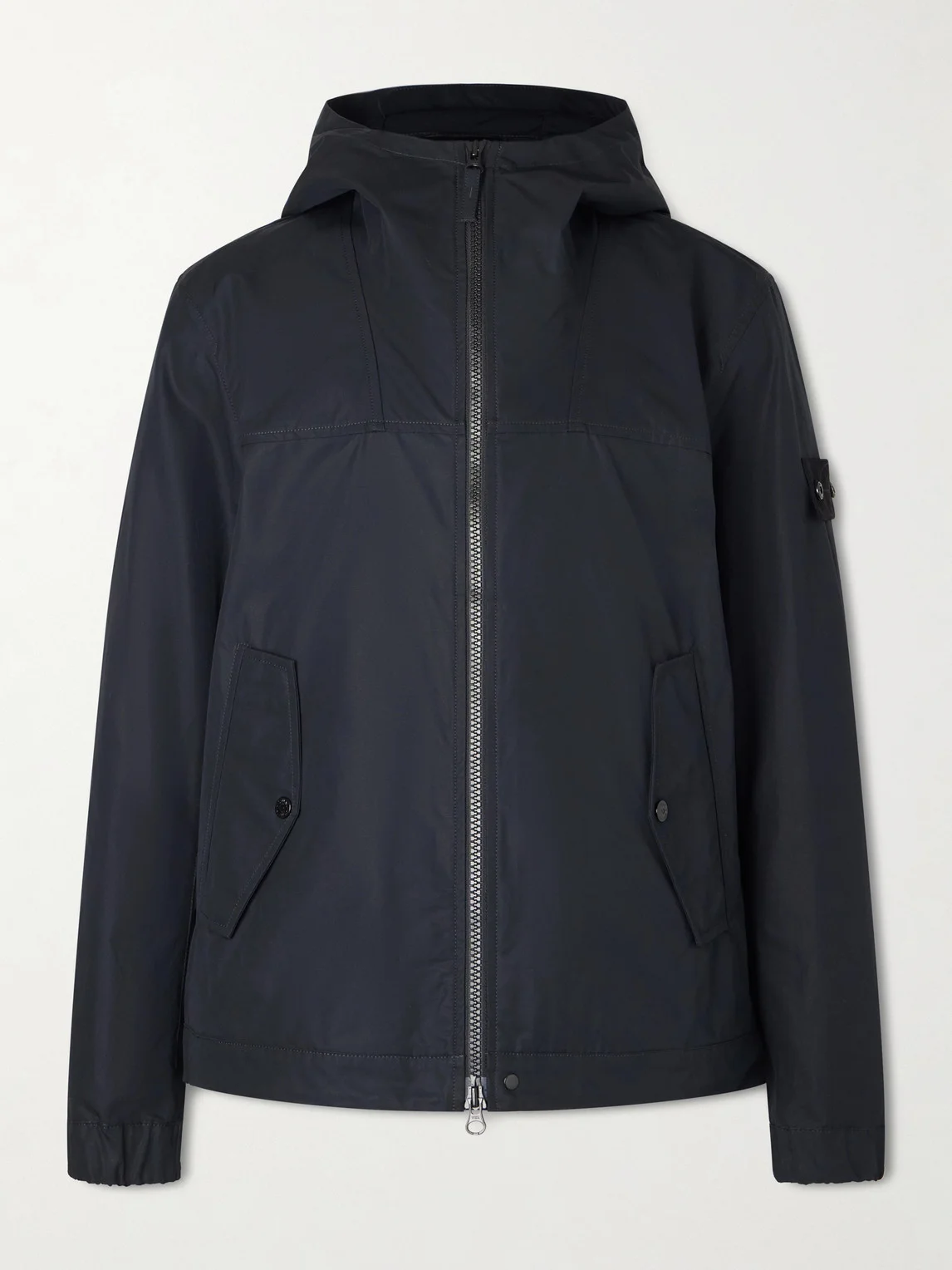 STONE ISLAND GHOST Cotton Hooded Parka - 1