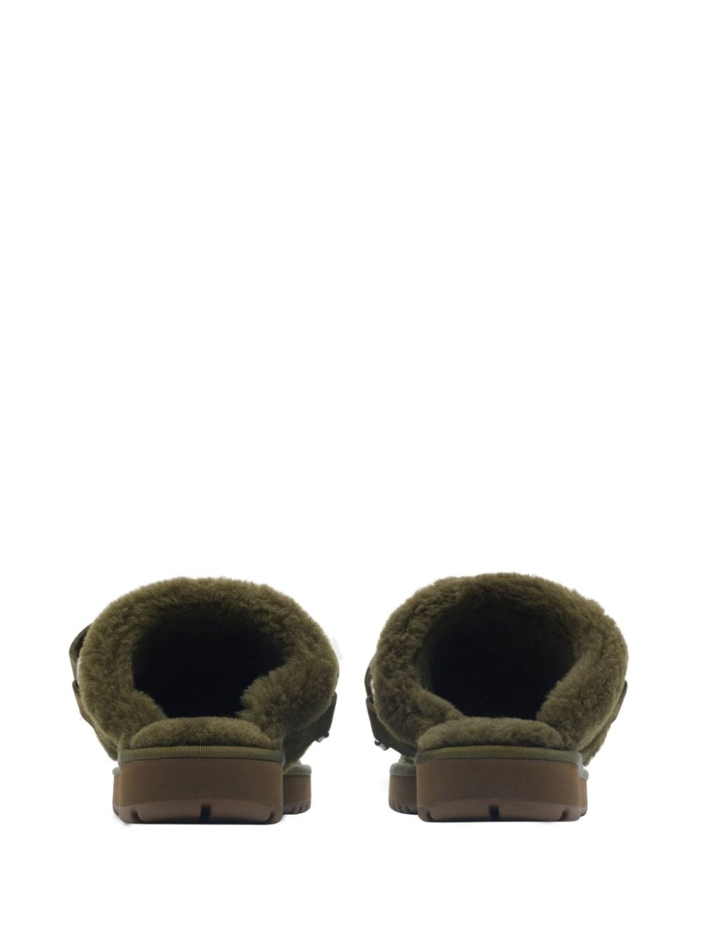 Chubby calf suede mules - 3