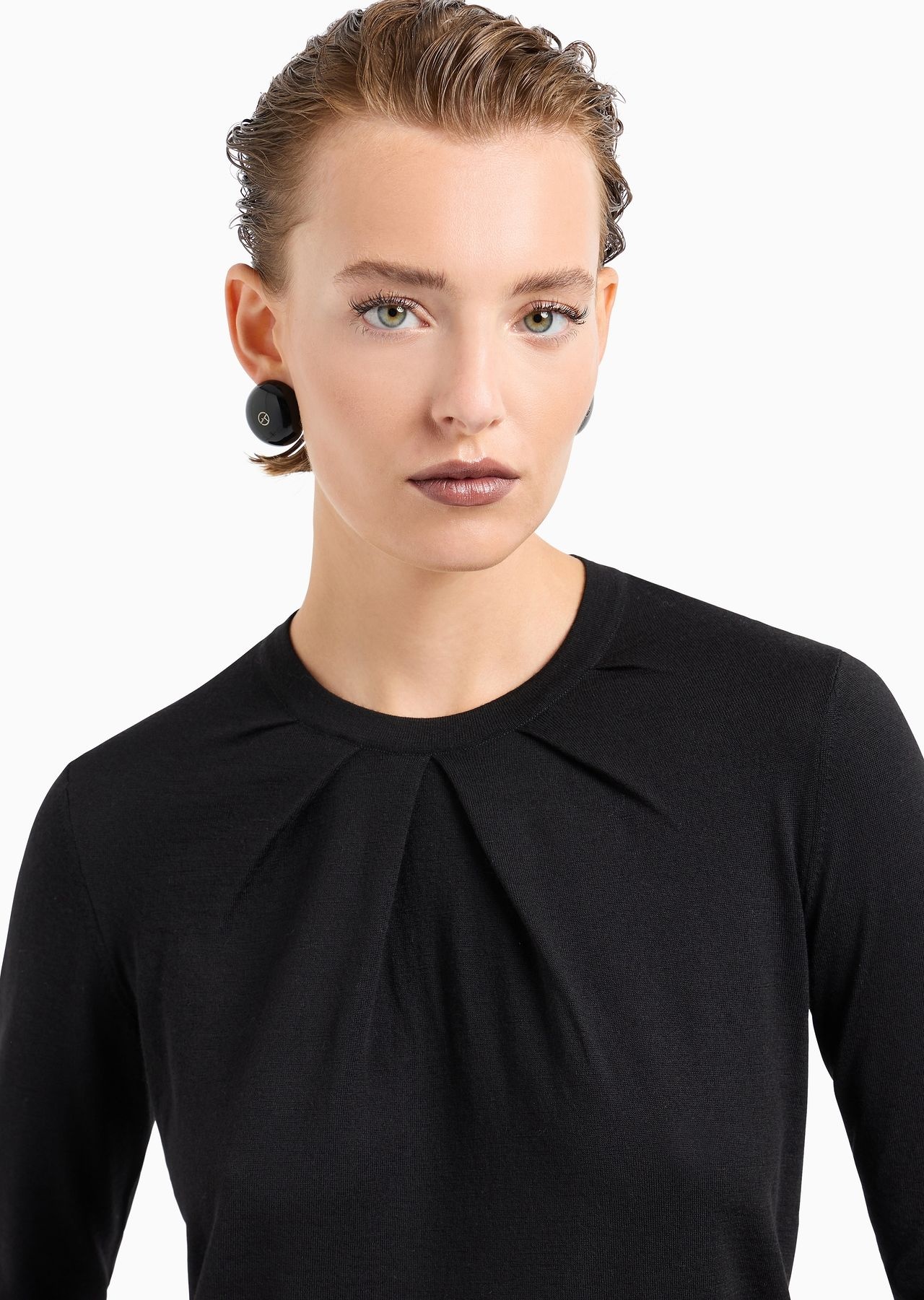 Virgin-wool, crew-neck jumper - 5