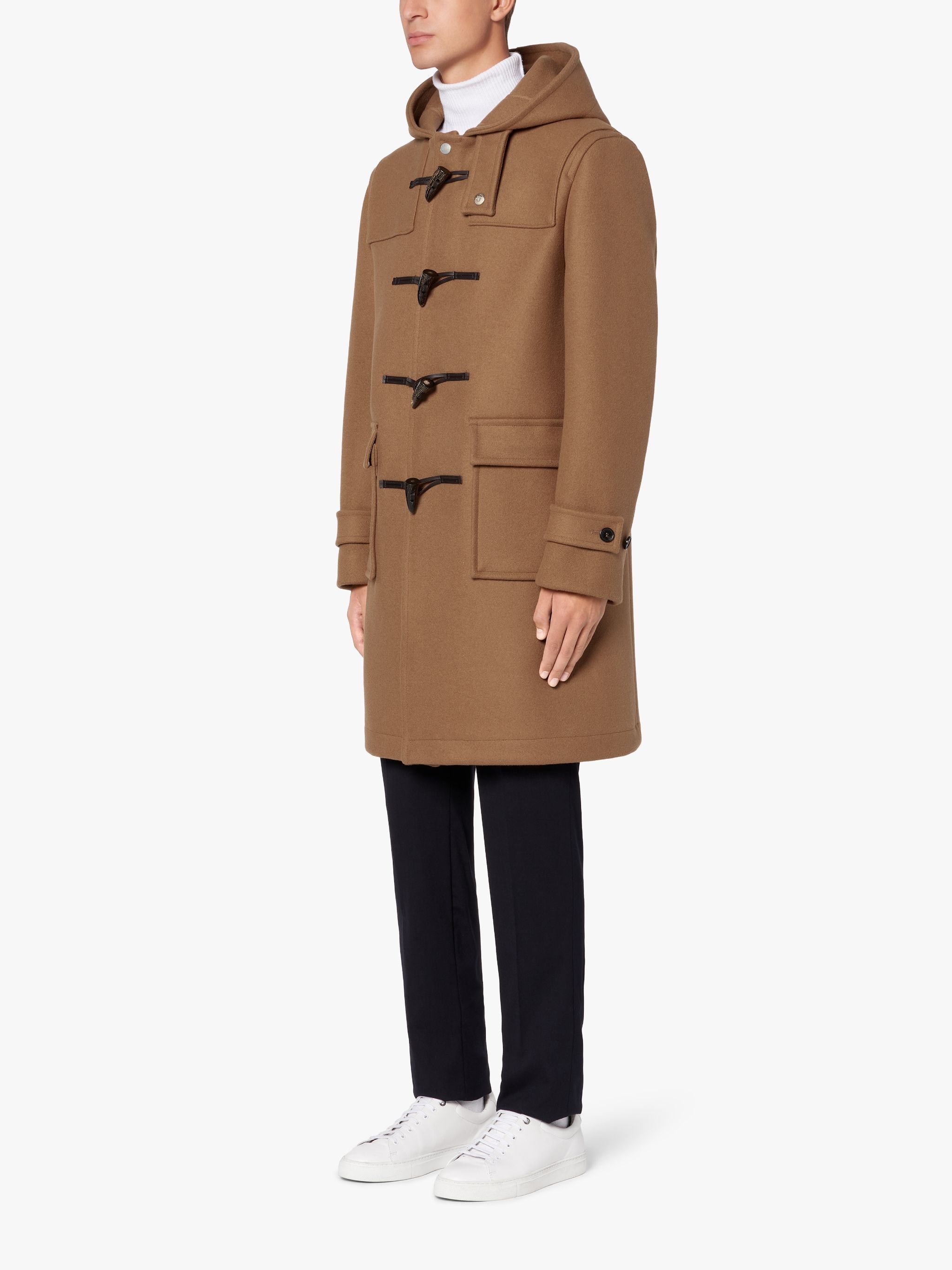 WEIR CAMEL WOOL DUFFLE COAT | GM-013S - 4