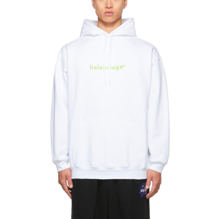 Balenciaga New Copyright Medium Fit Hoodie 'White' 570811TIV559152 - 4