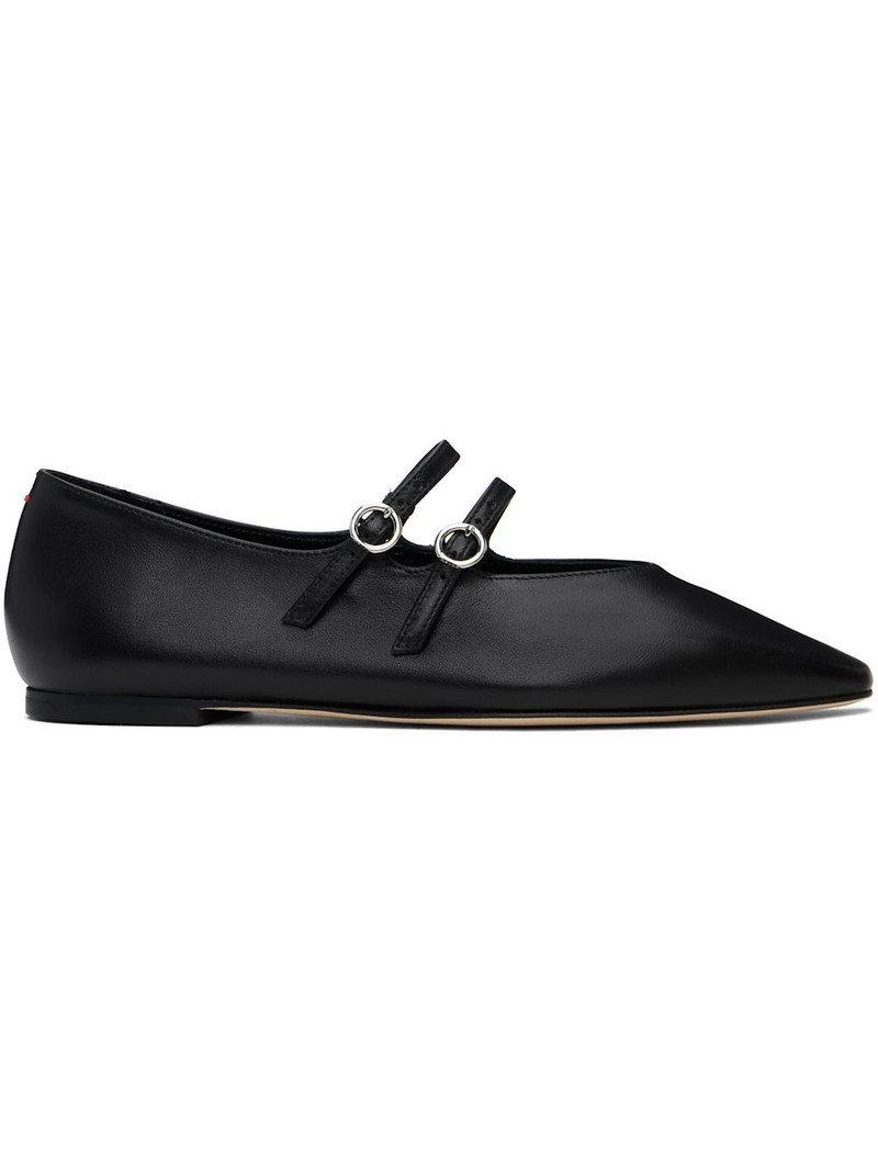 Black Franny Ballerina Flats 1