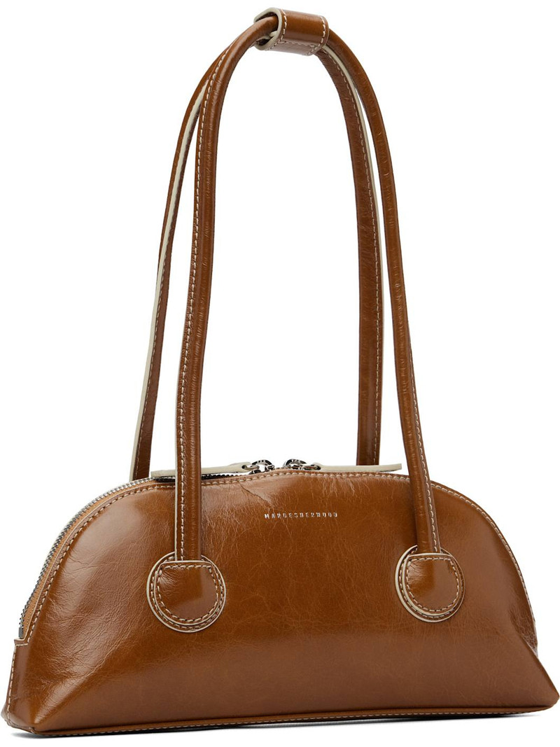 MARGESHERWOOD Brown Bessette Shoulder Bag outlook