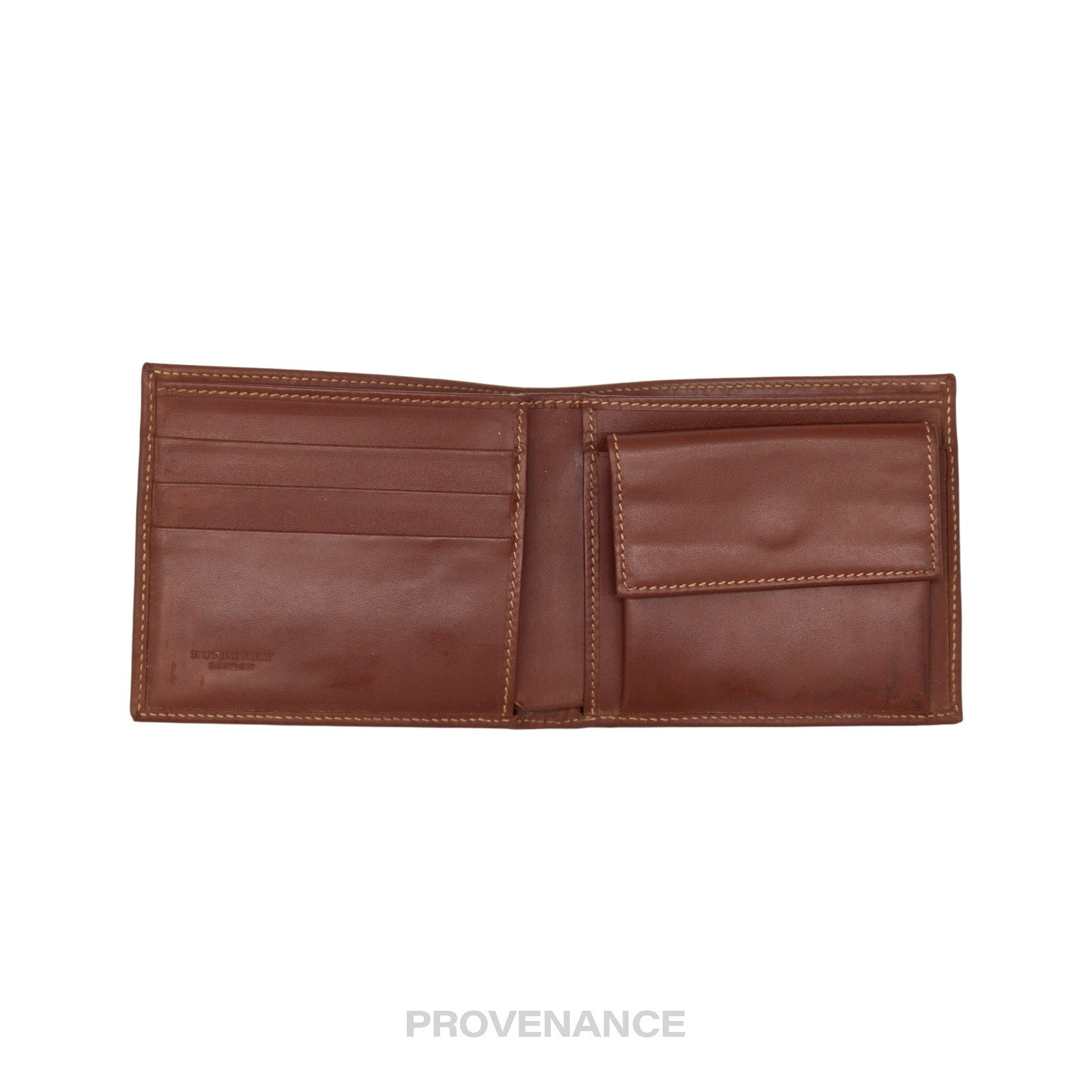 Burberry Bifold Wallet - Nova Check Brown - 5