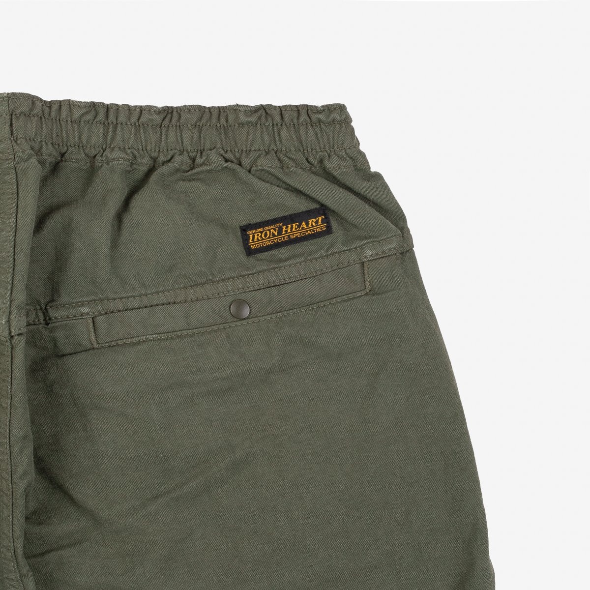 IH-729-OLV Cotton Easy Shorts - Olive - 5