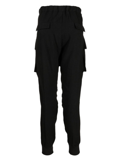 The Viridi-anne elasticated drop-crotch trousers outlook