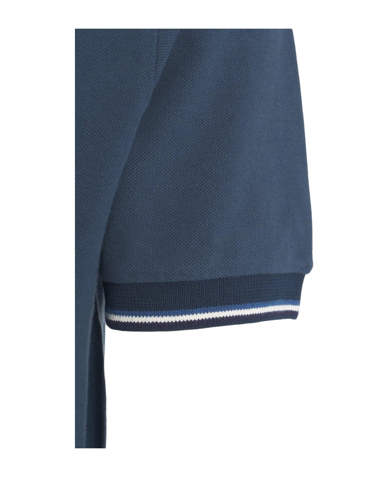Logo Embroideried Polo Shirt - 3