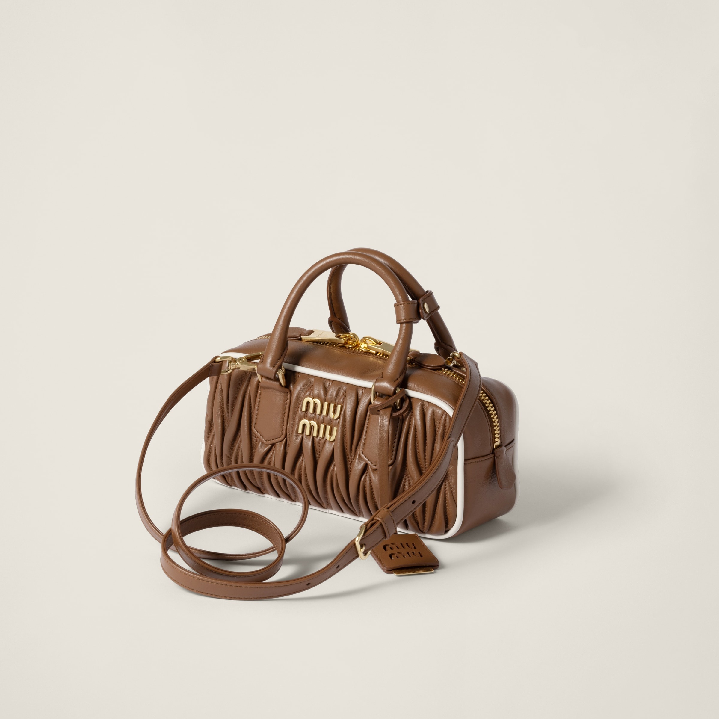 Arcadie matelassé nappa leather bag - 3