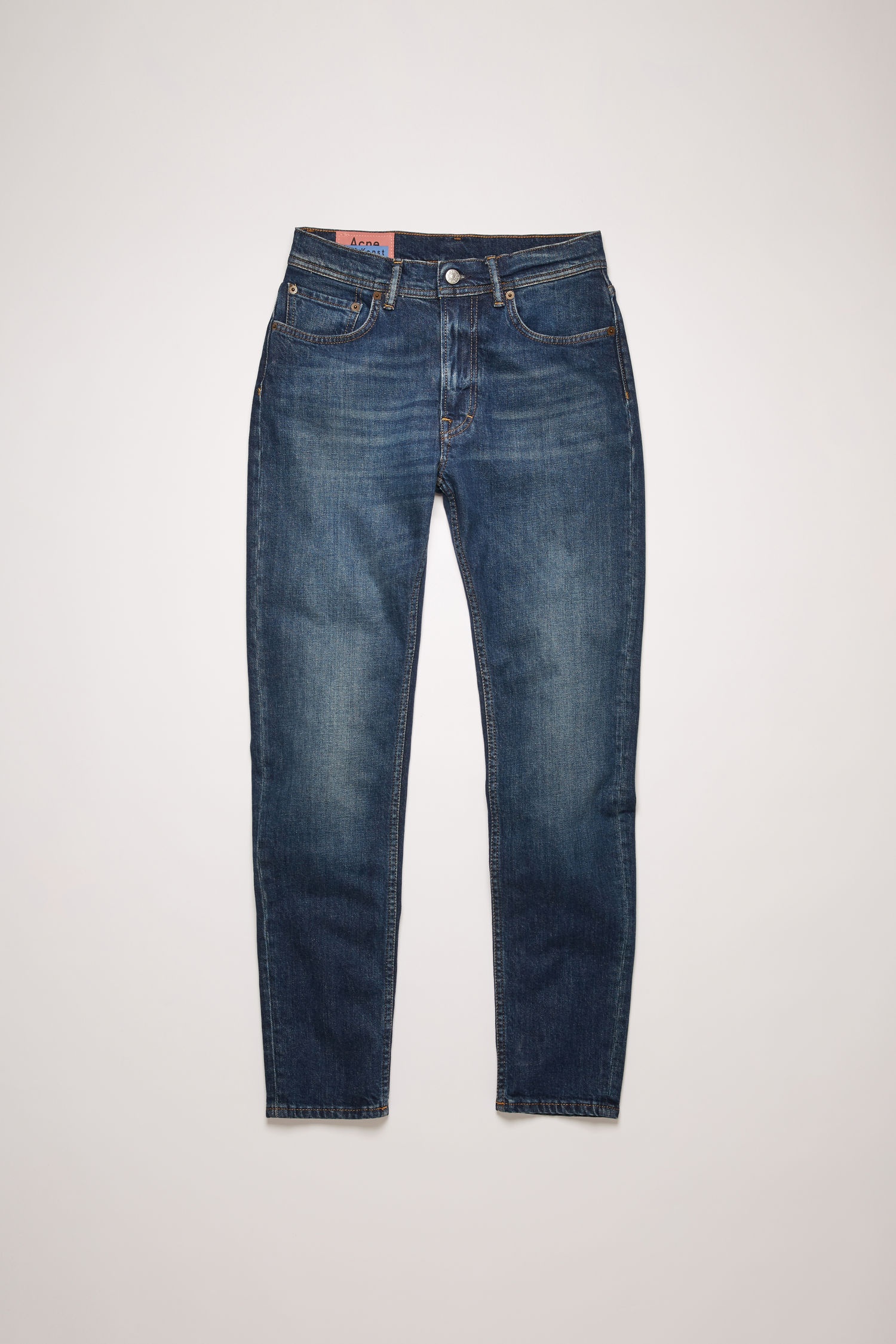 Slim tapered fit jeans dark blue - 1