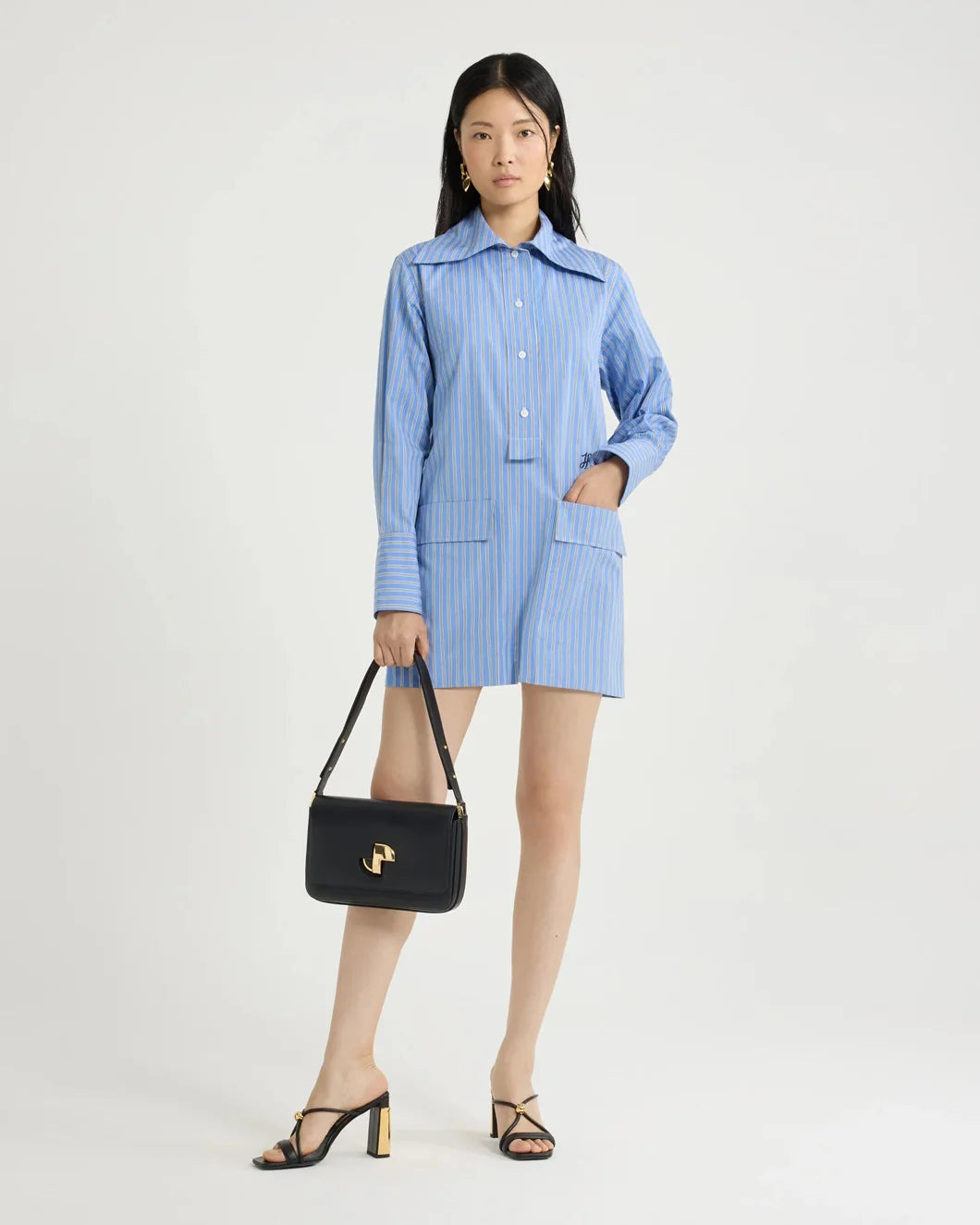 MINI POPLIN SHIRT DRESS - 2