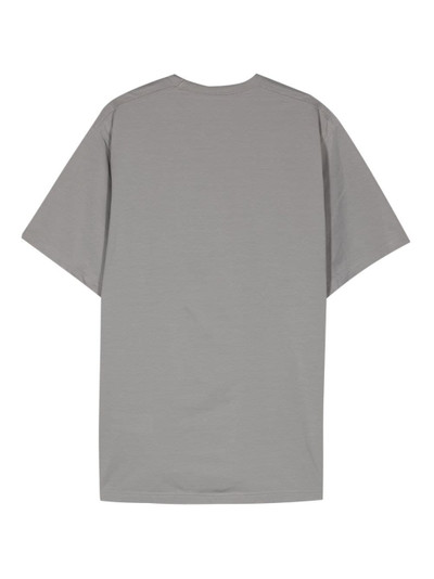 Y-3 logo-print cotton-blend T-shirt outlook