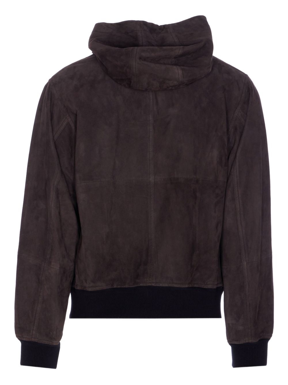 hooded zip-front jacket - 2