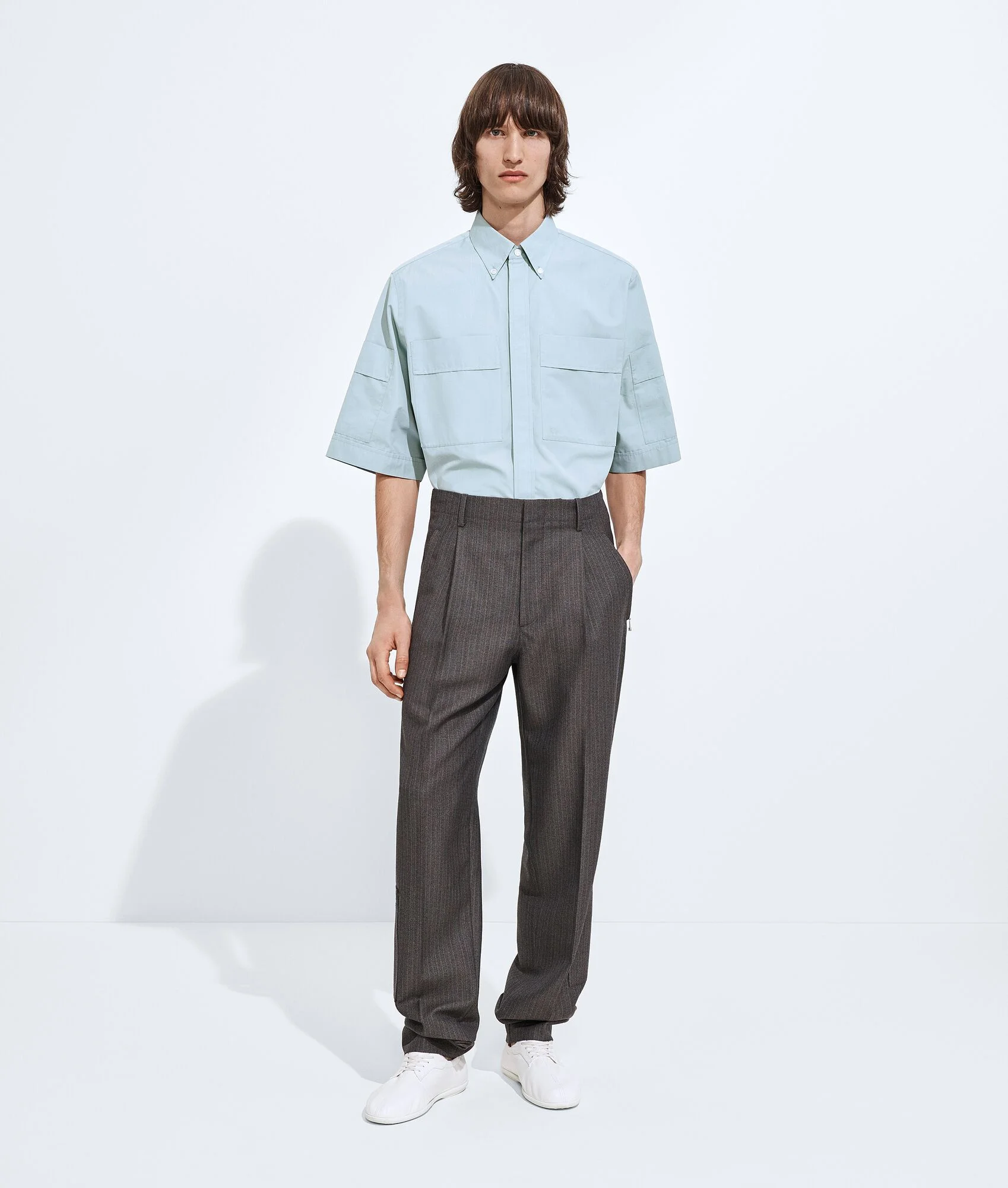 Wool And Mohair Pants - 1
