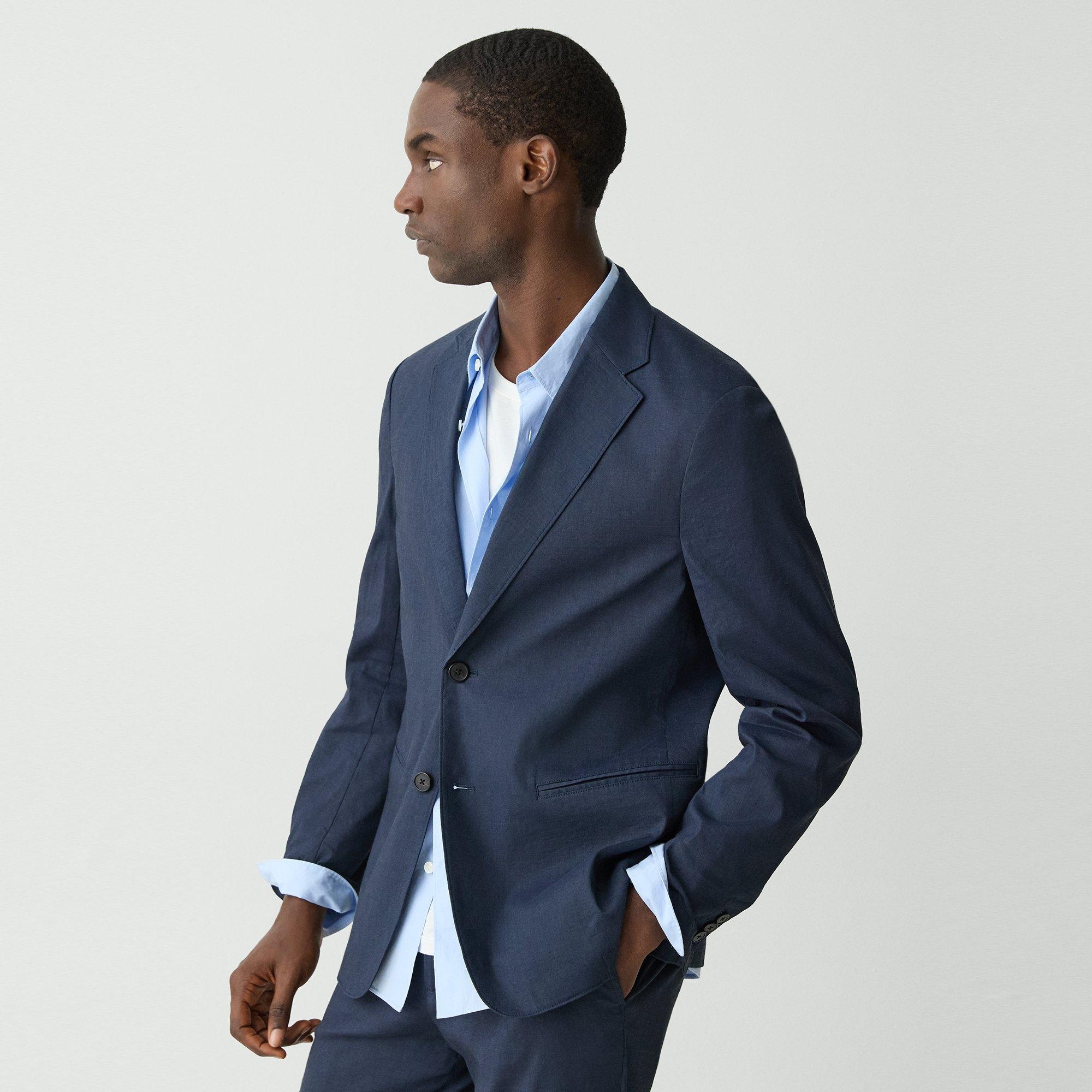 Clinton Blazer in Good Linen - 3