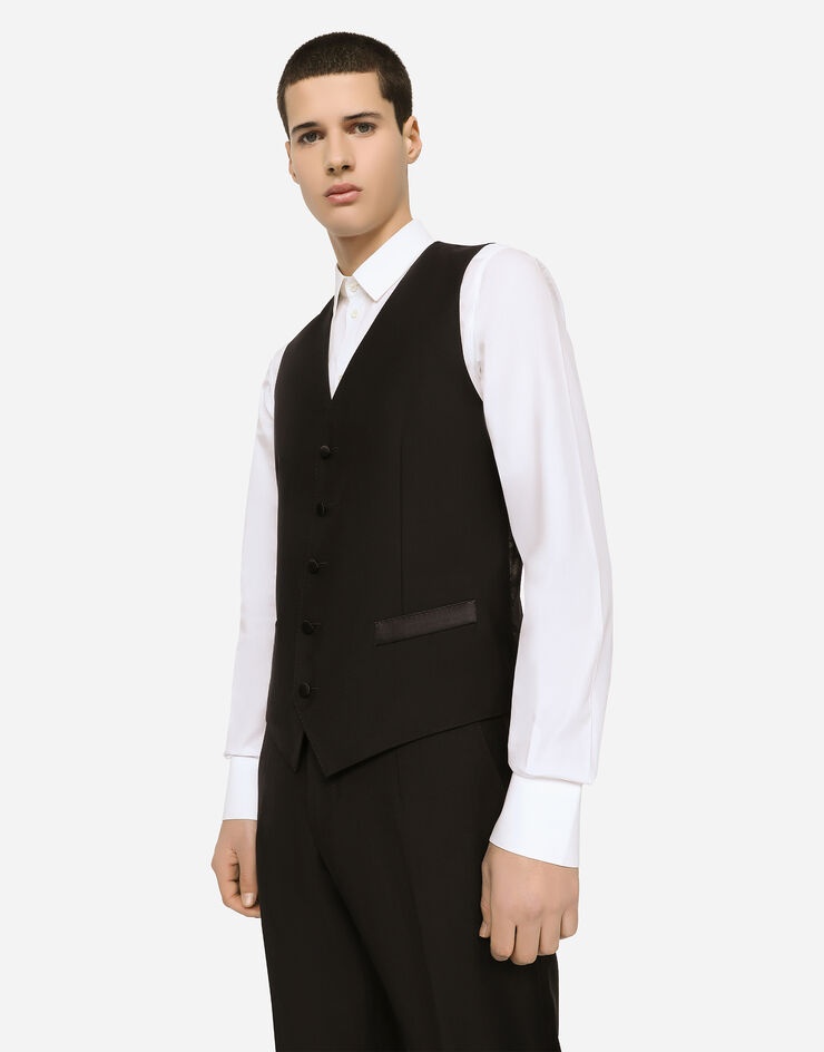 Wool and silk Martini-fit tuxedo suit - 6