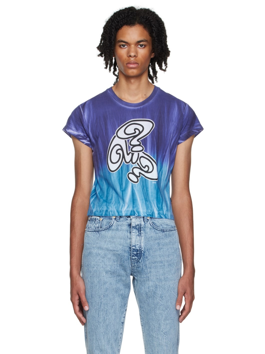 SSENSE Exclusive Purple & Blue Zion T-Shirt - 1
