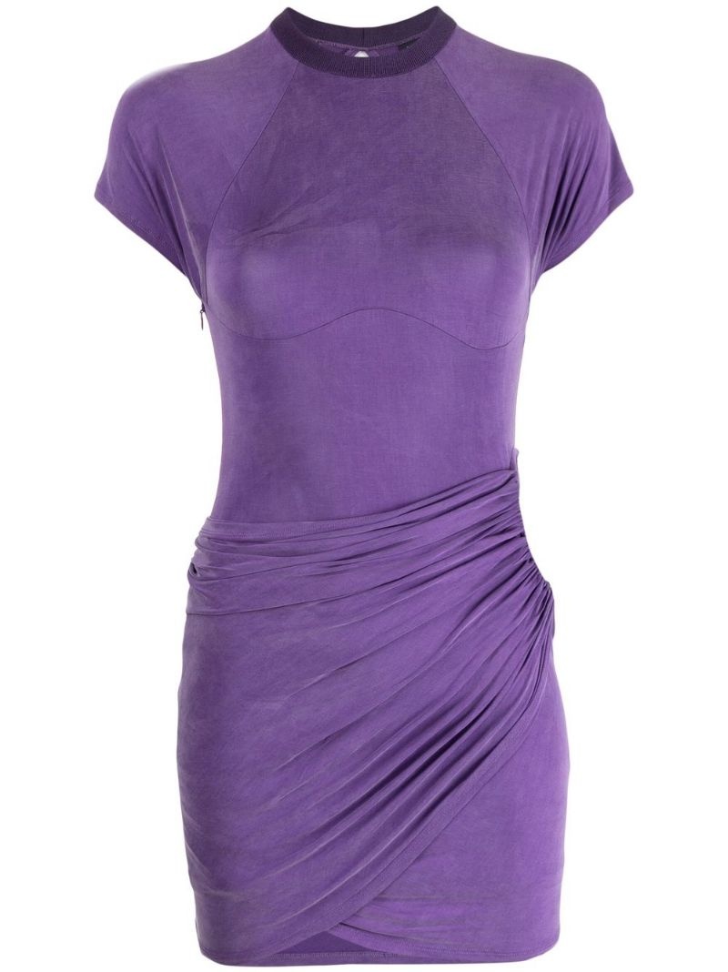 La robe Espelho draped dress - 1