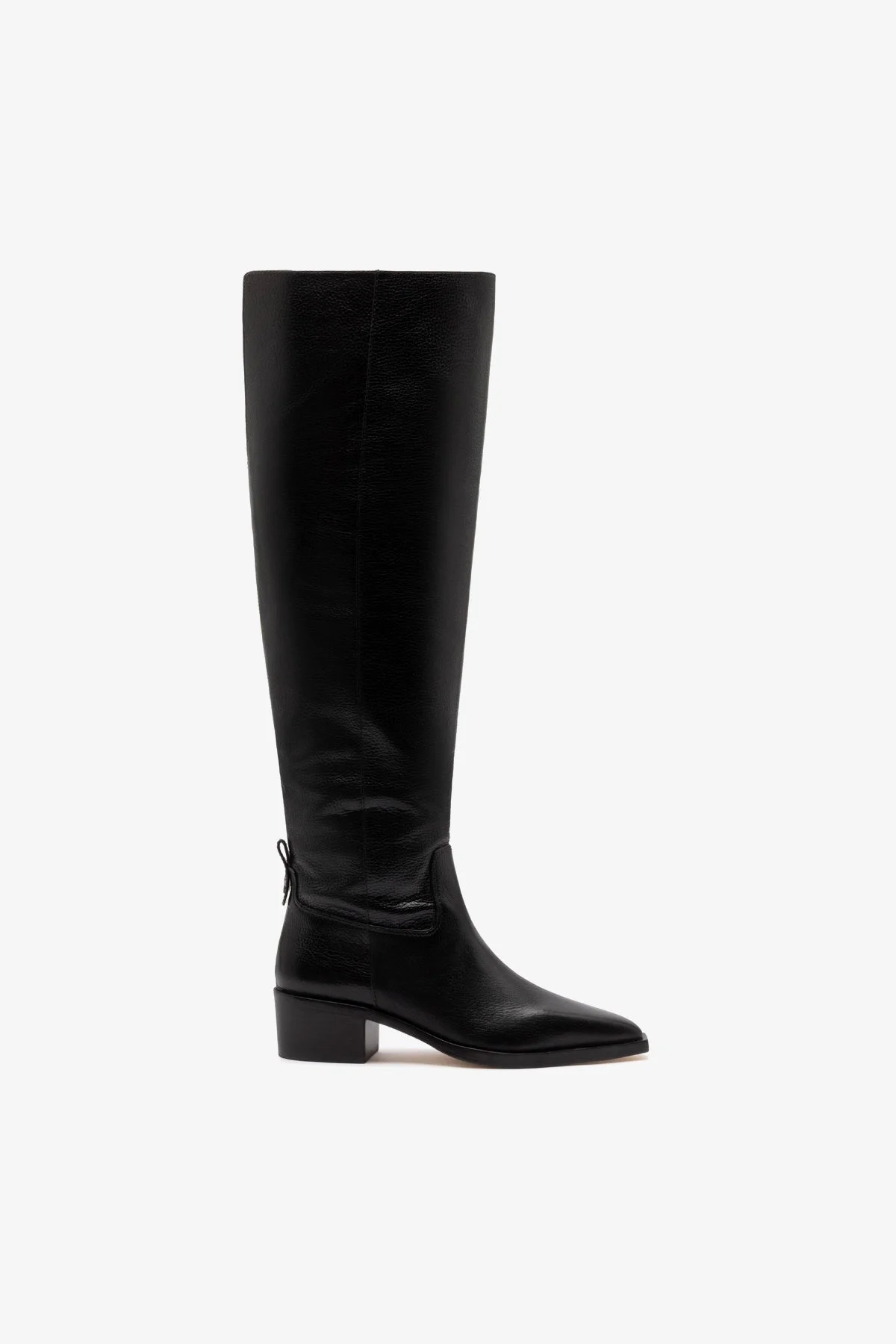 Florencia Hi Boot In Black Leather - 1