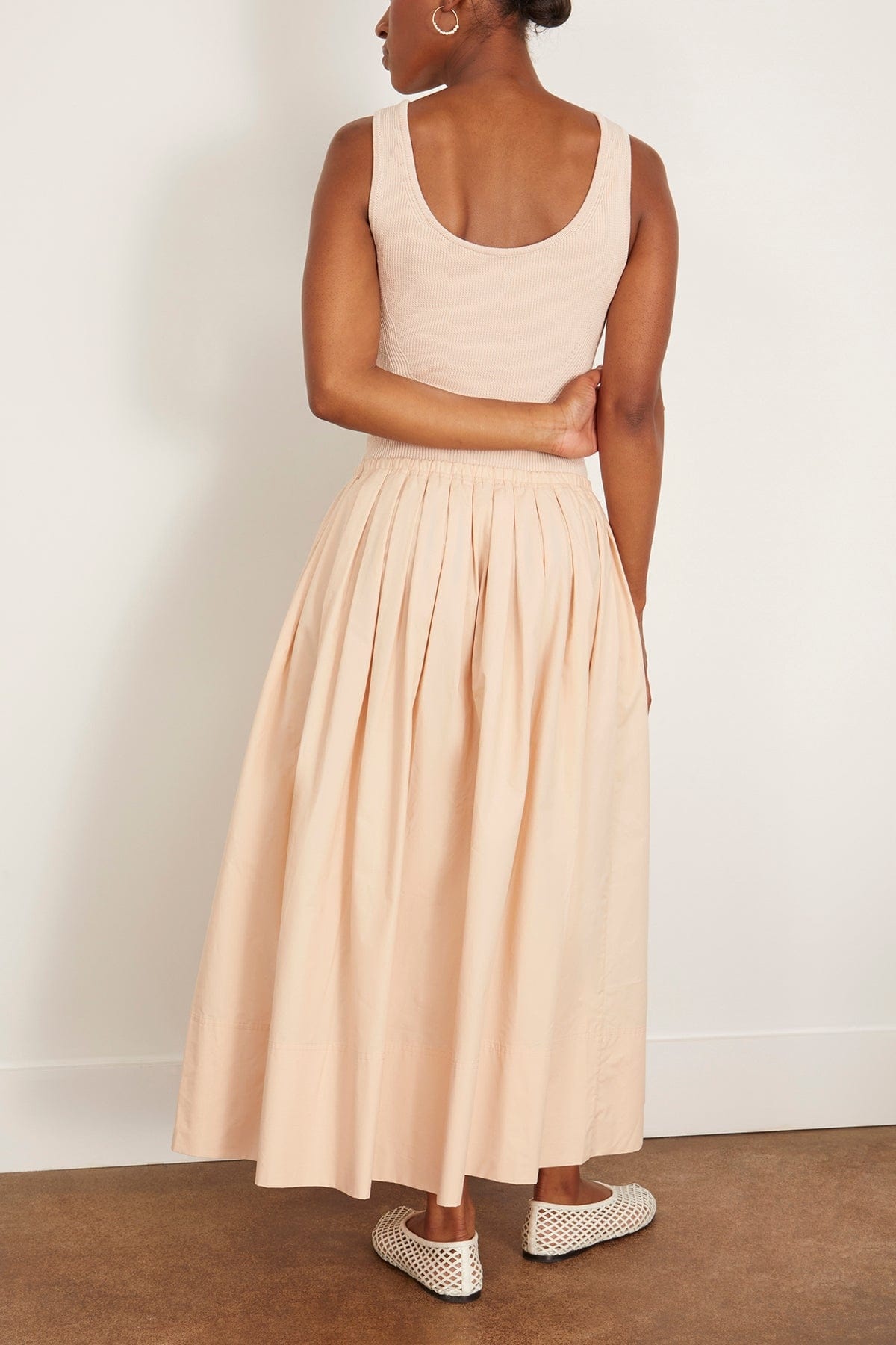 Tori Knit Dress in Light Rose - 4