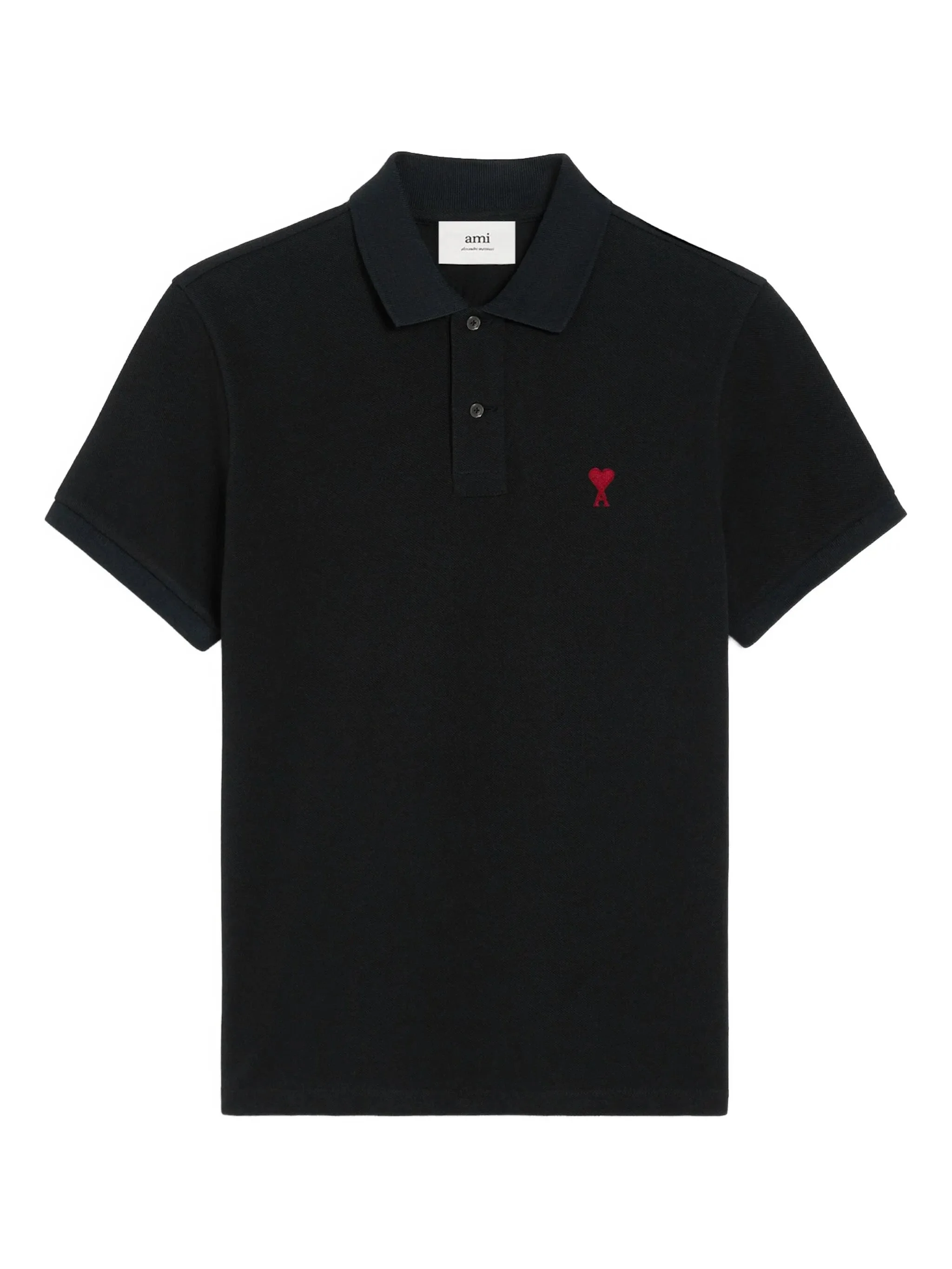 Embroidered-heart Polo Shirt - 1