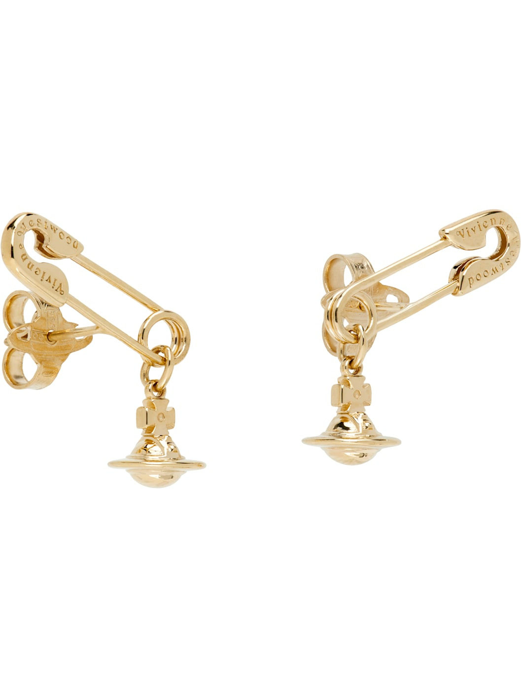 Safety Pin Earrings - 2