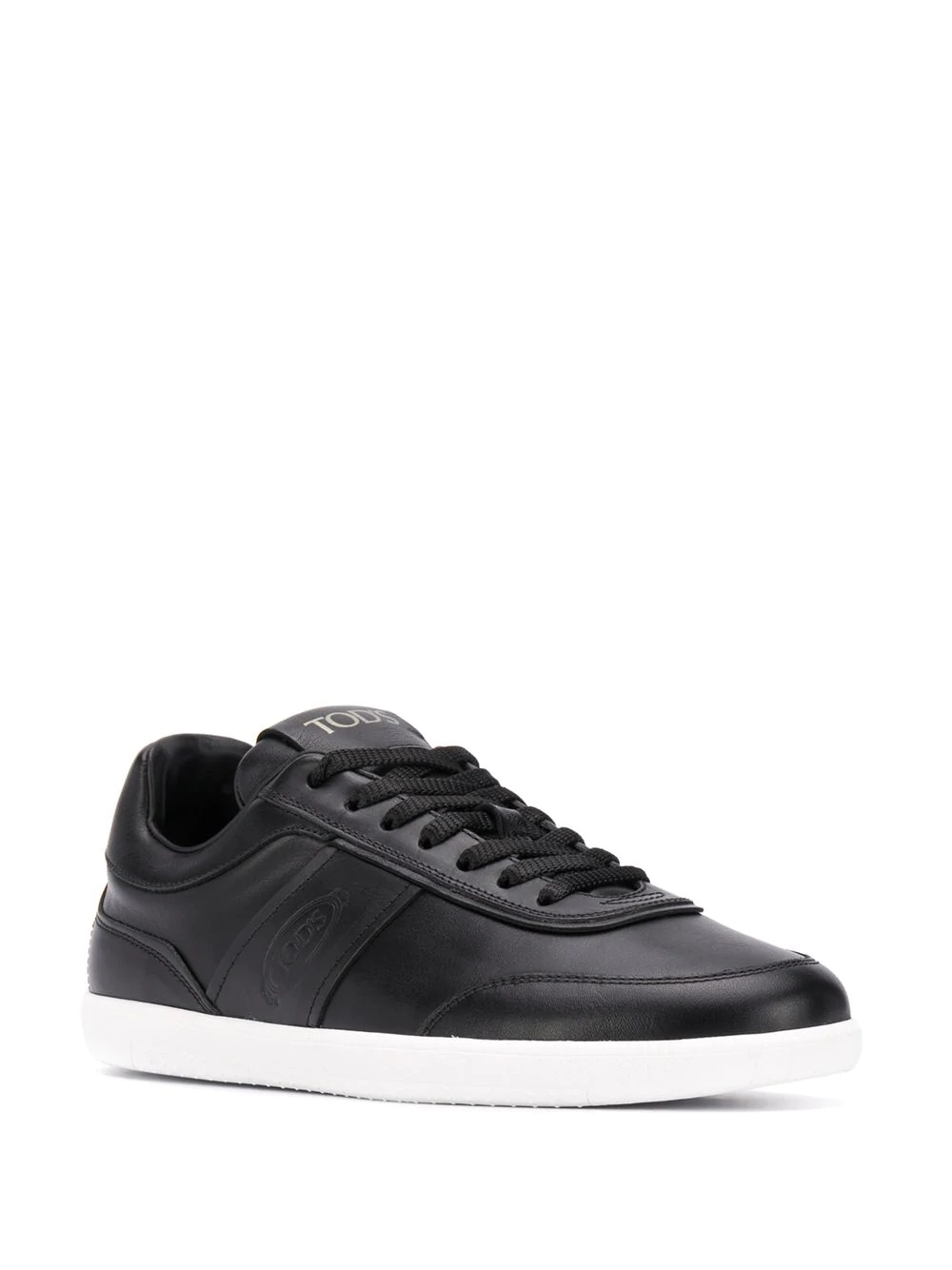 panelled low-top sneakers - 2