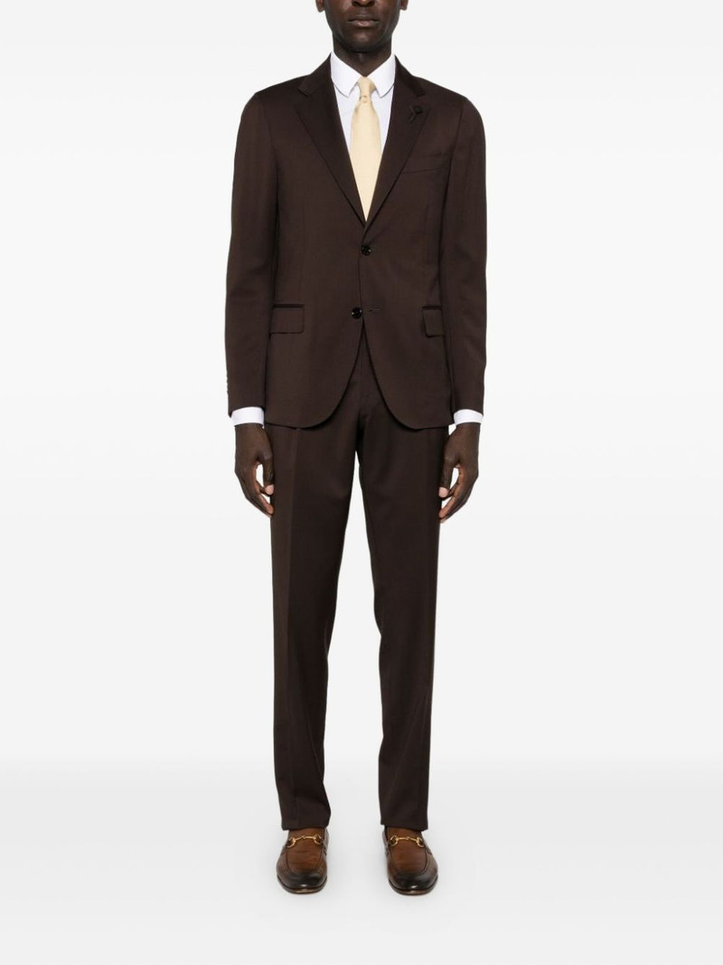 LARDINI virgin wool suit outlook