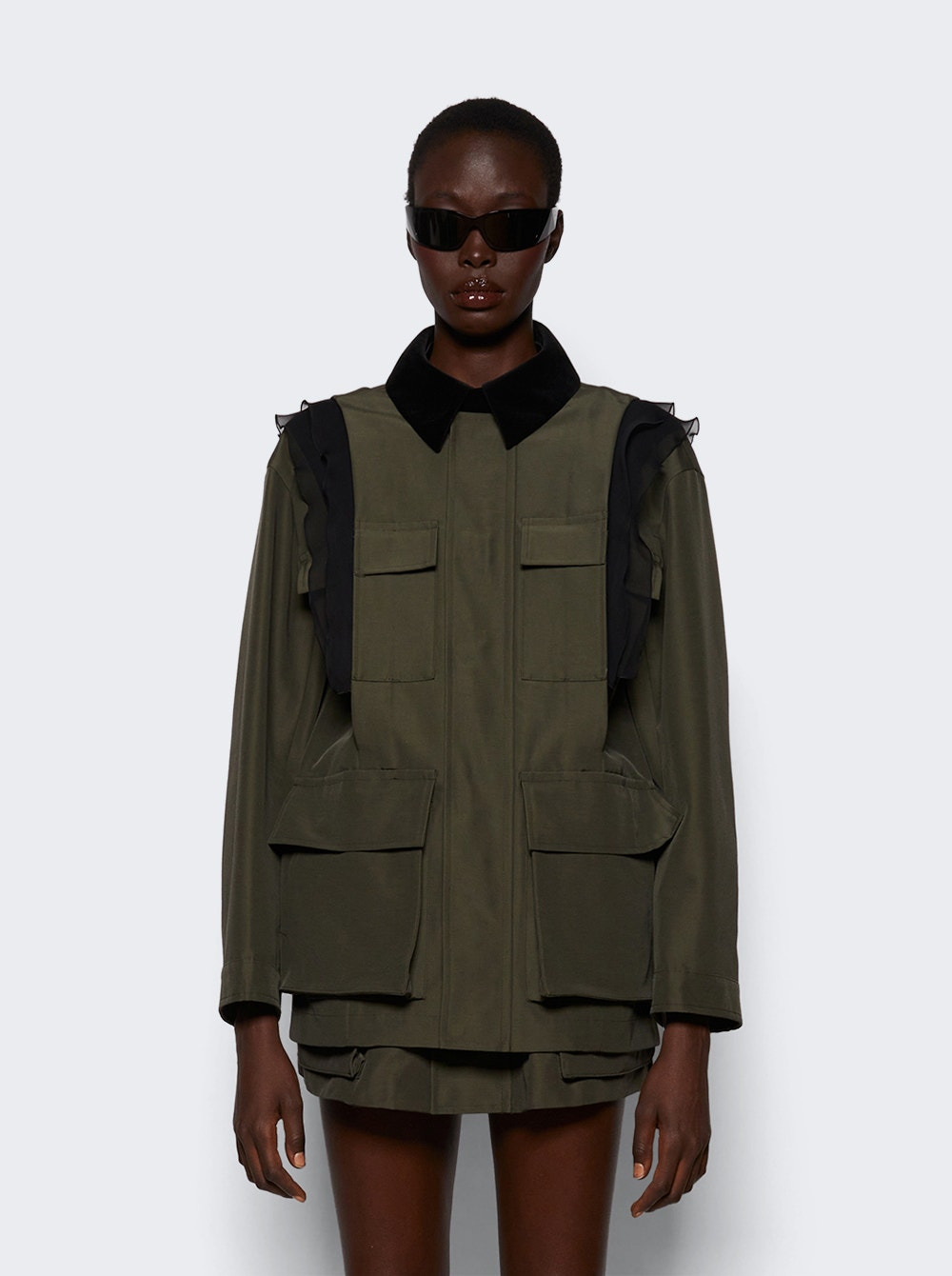 Grosgrain Jacket Khaki - 2