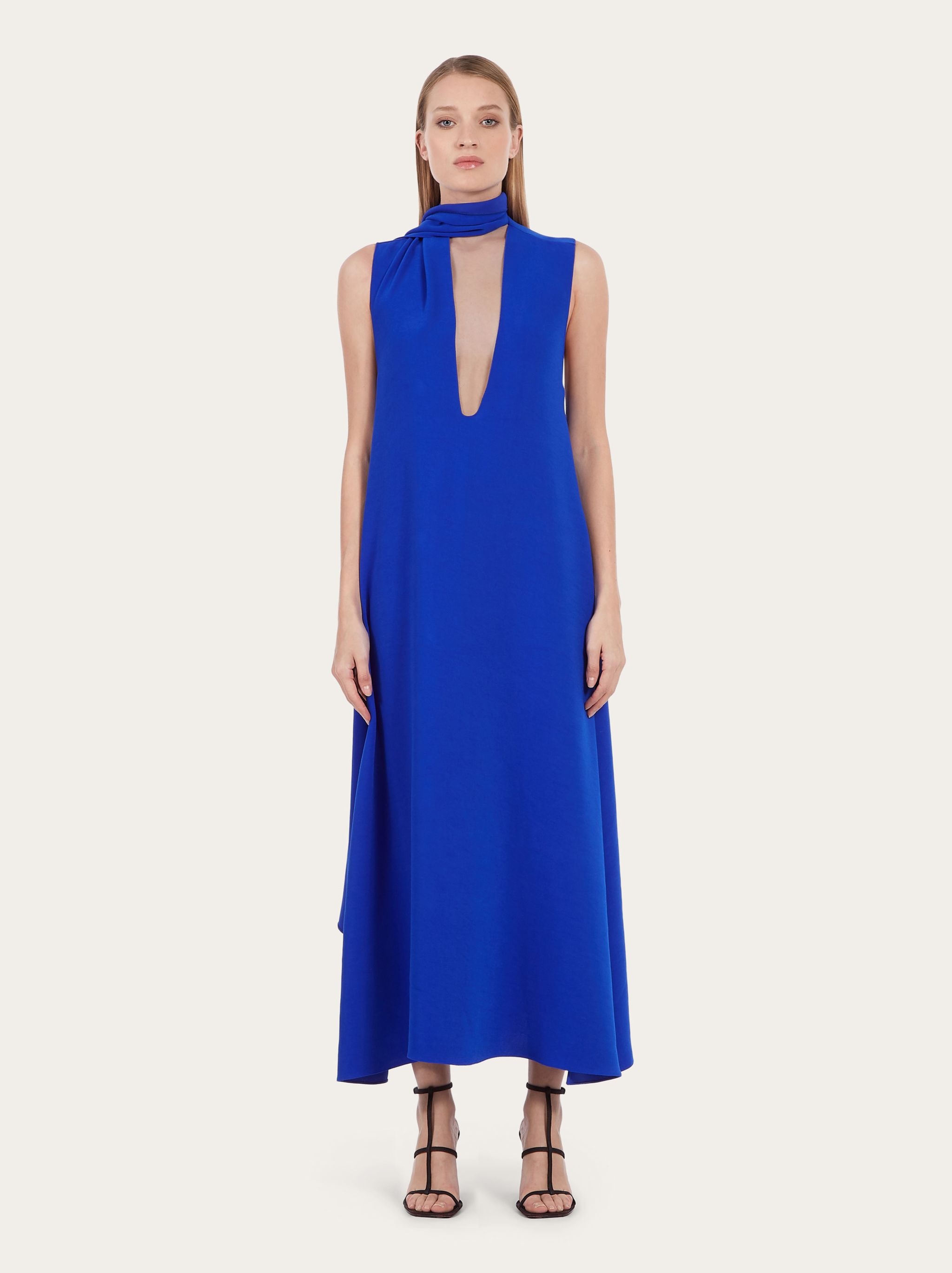 Long dress with sash - 5