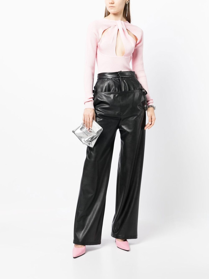 COPERNI cut out-detail ribbed jumper outlook