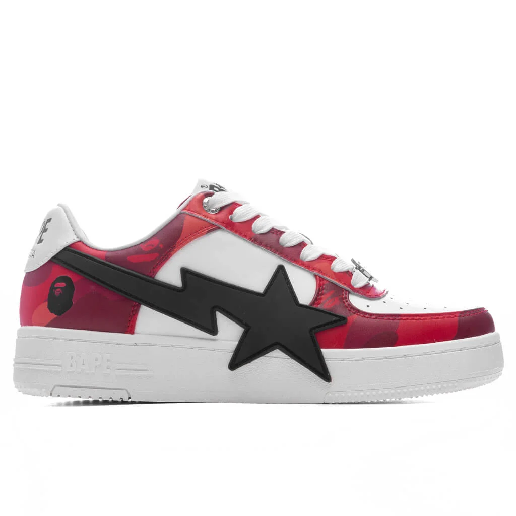 WOMEN'S BAPE STA OS #1 - RED - 1