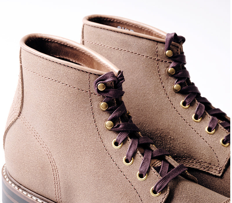 LK-014 Combat Boot Horween CXL Natural Roughout - 7