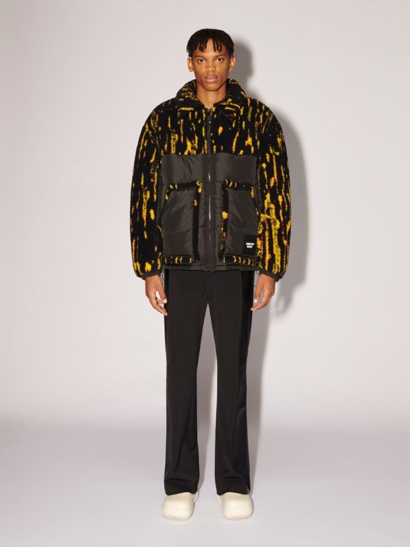TEDDY JACQUARD PADDED JACKET - 2