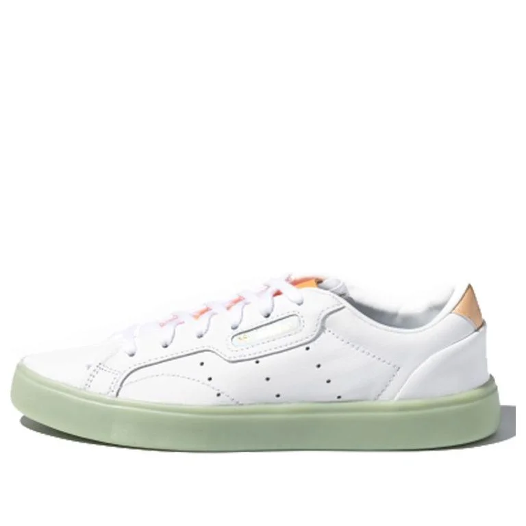 (WMNS) adidas Sleek 'White Amber Tint' FW5464 - 1